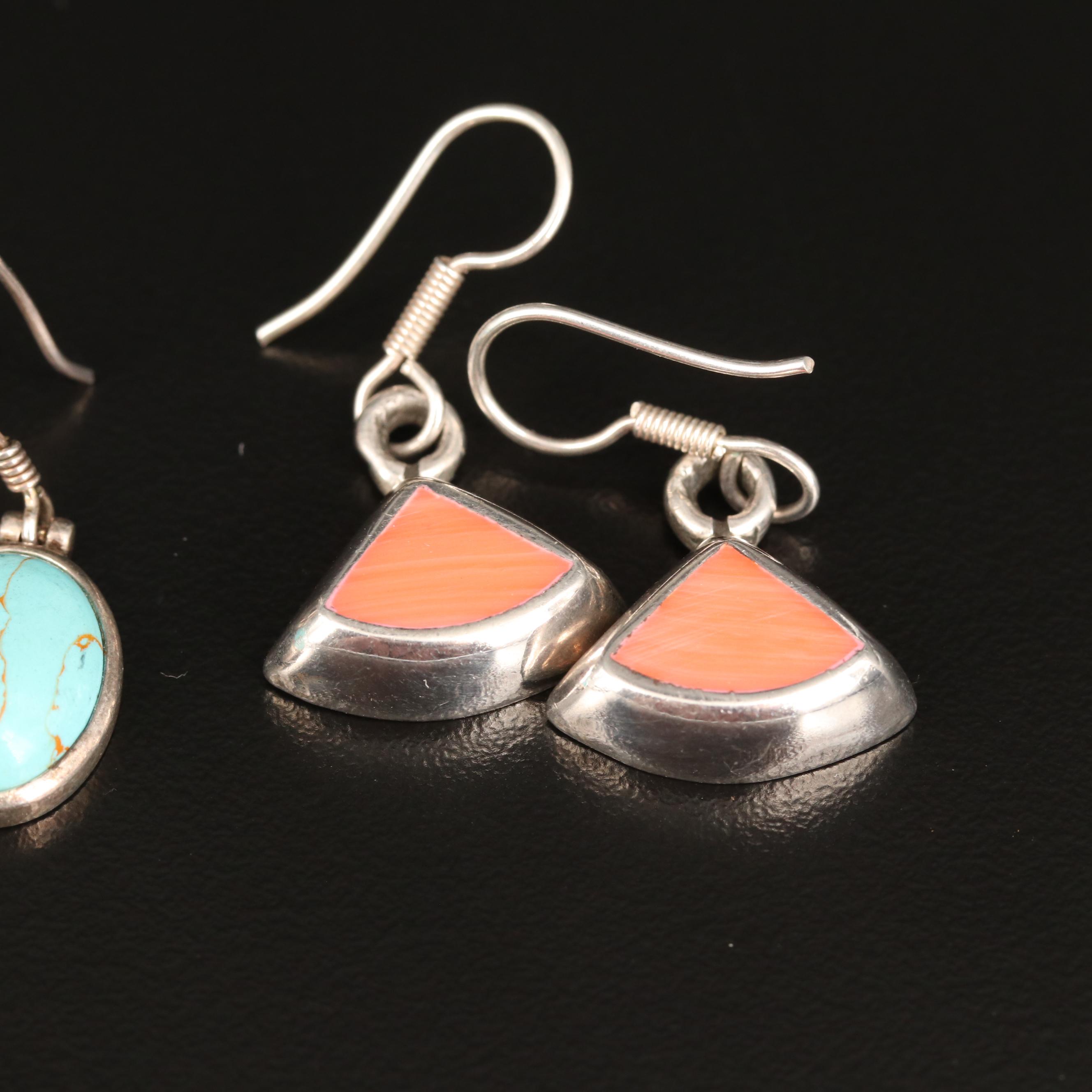 Assorted Sterling Jewelry Selection Featuring Jolaine and Taxco