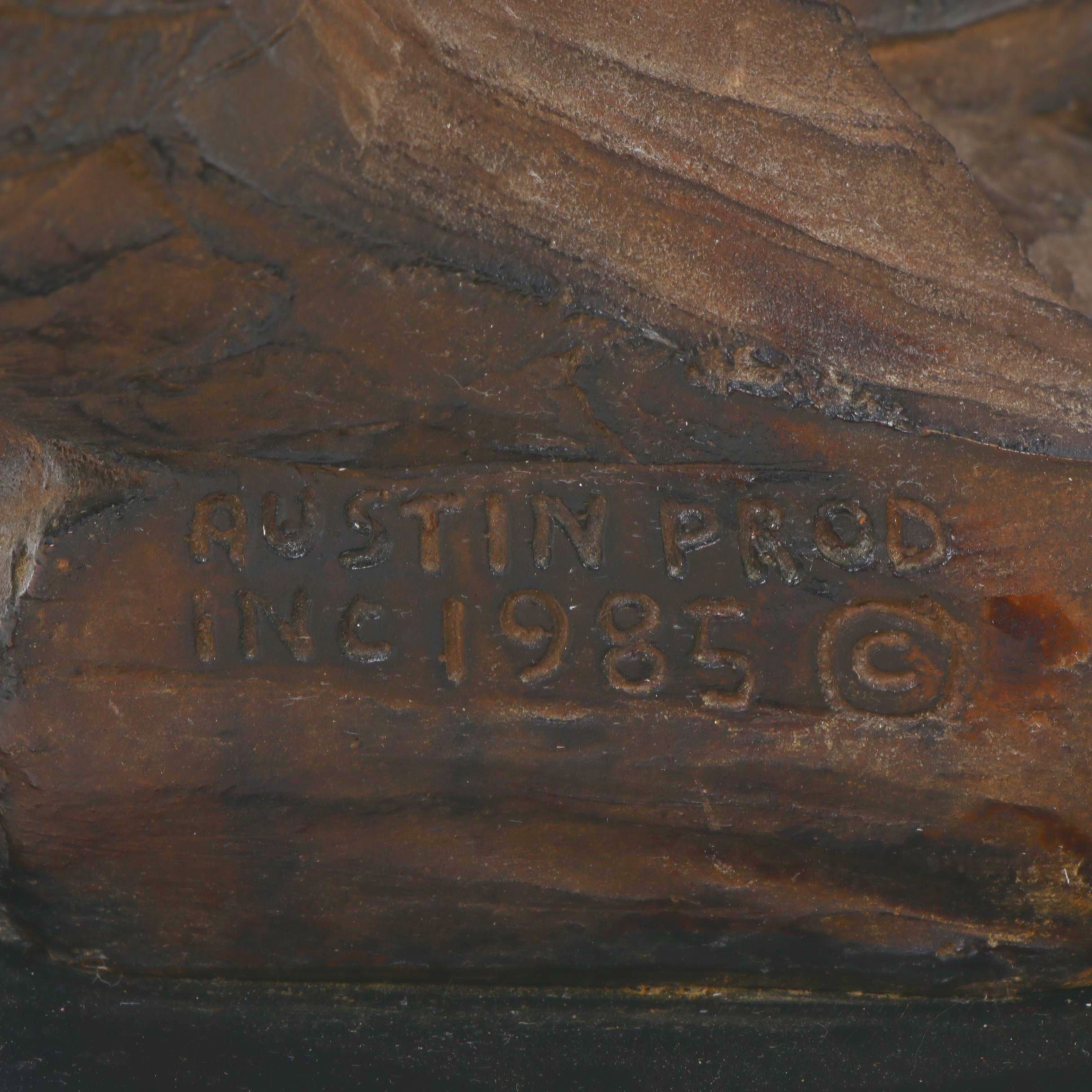 Austin Productions David Fisher Resin Fish Sculpture, 1985