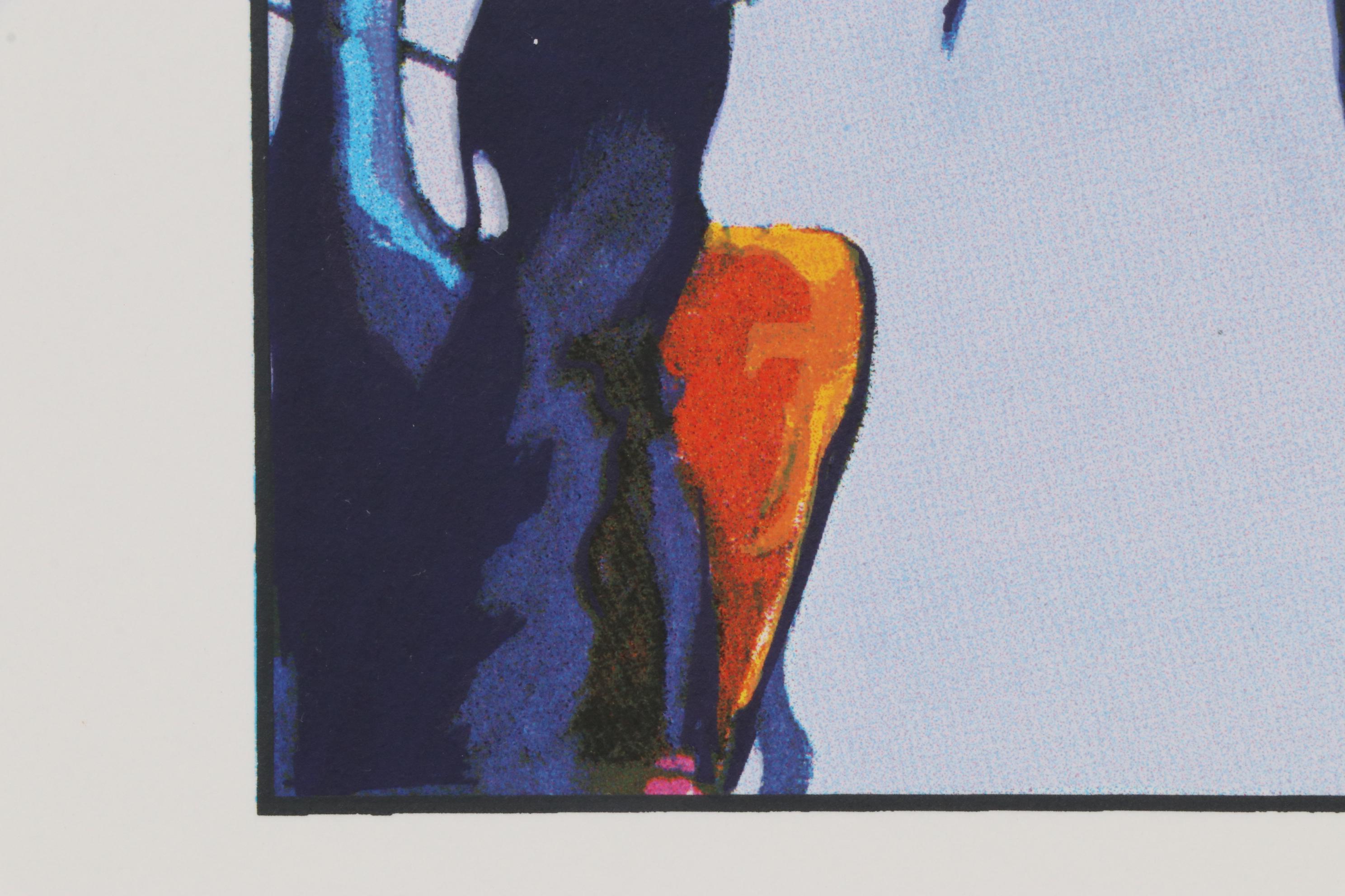 John Nieto Serigraph "Archers," circa 1996