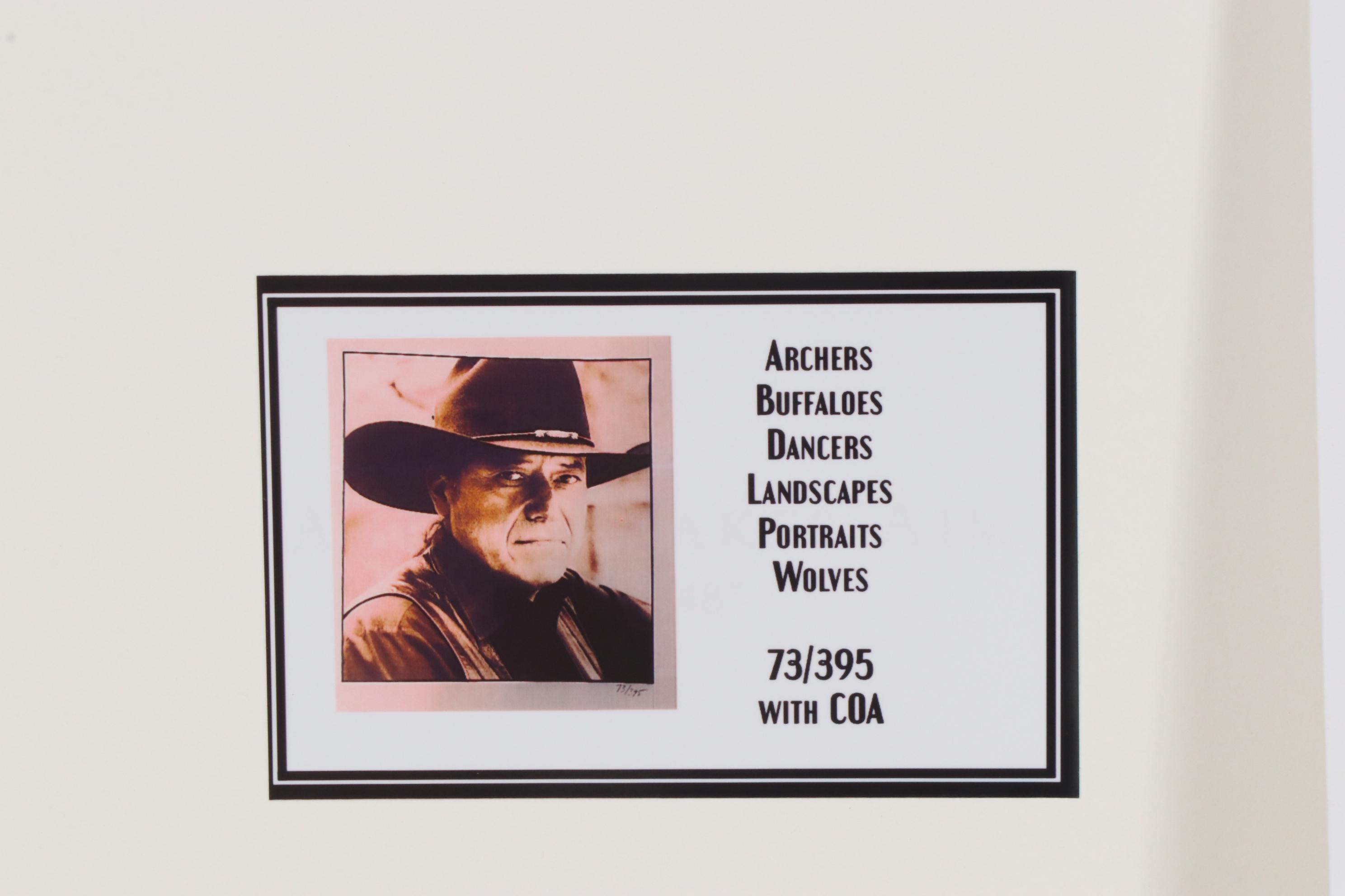 John Nieto Serigraph "Archers," circa 1996