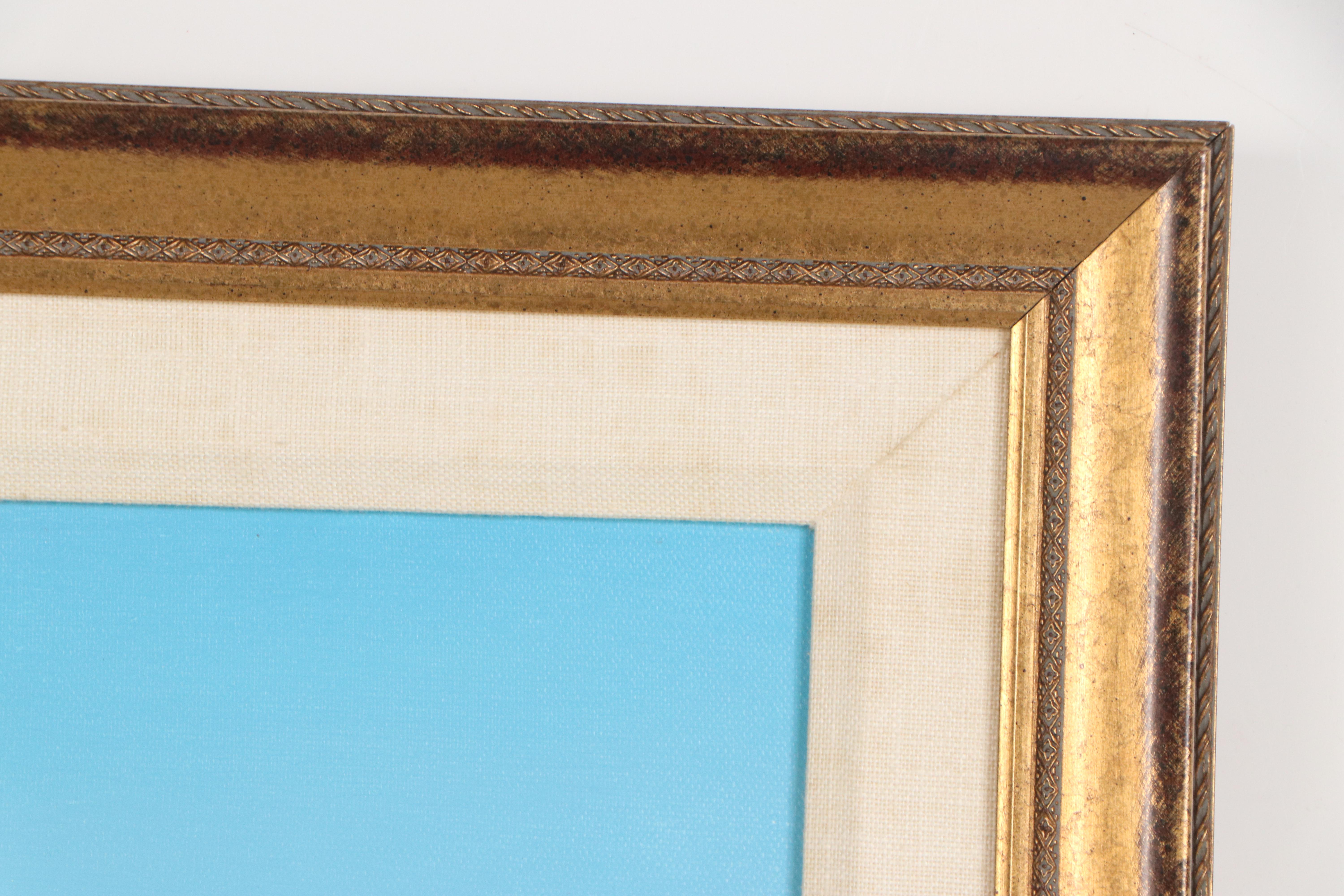 Richard Sedlack Oil Painting of Mykonos Seascape, 2000