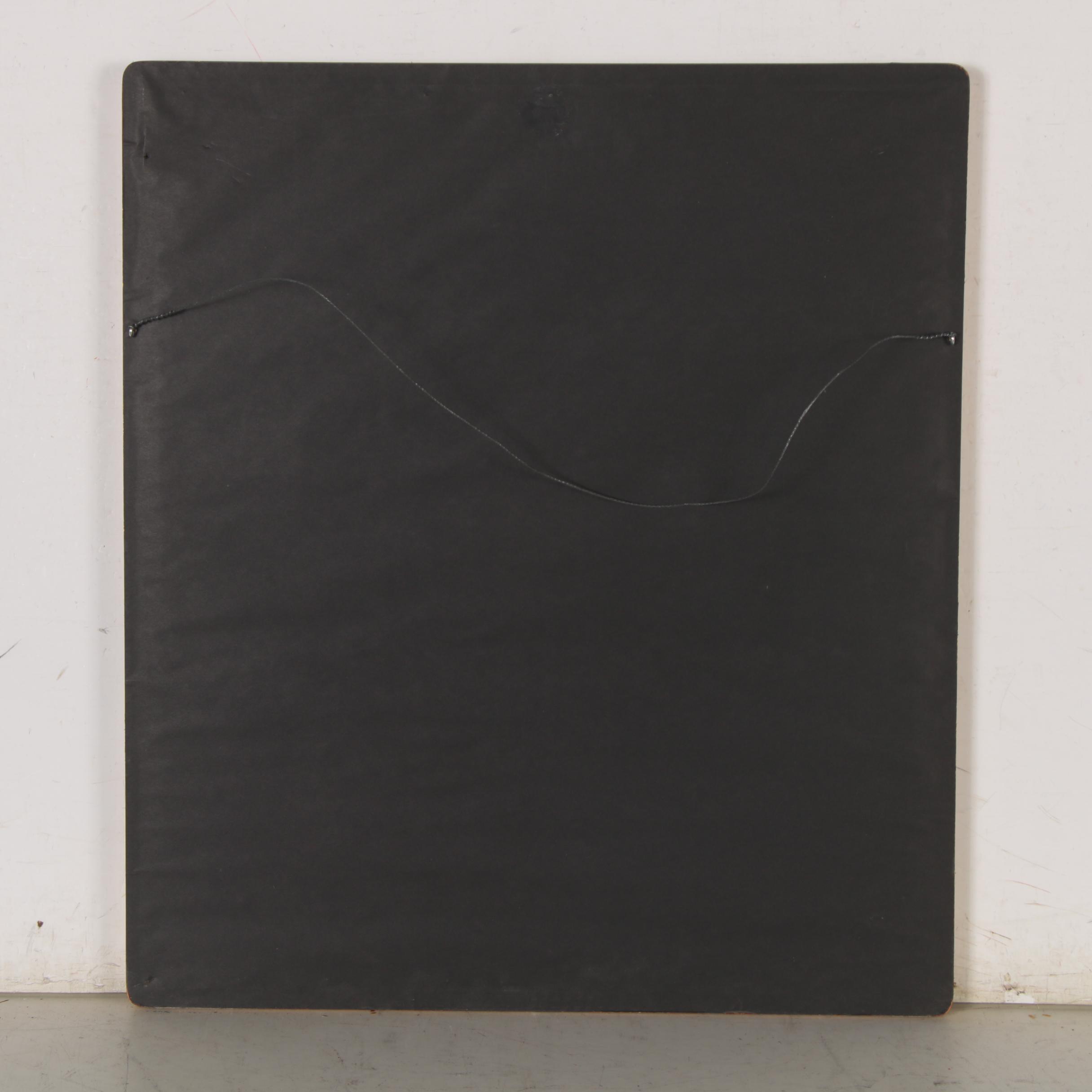 Roger Burnett Street Scene Watercolor Painting, 1988