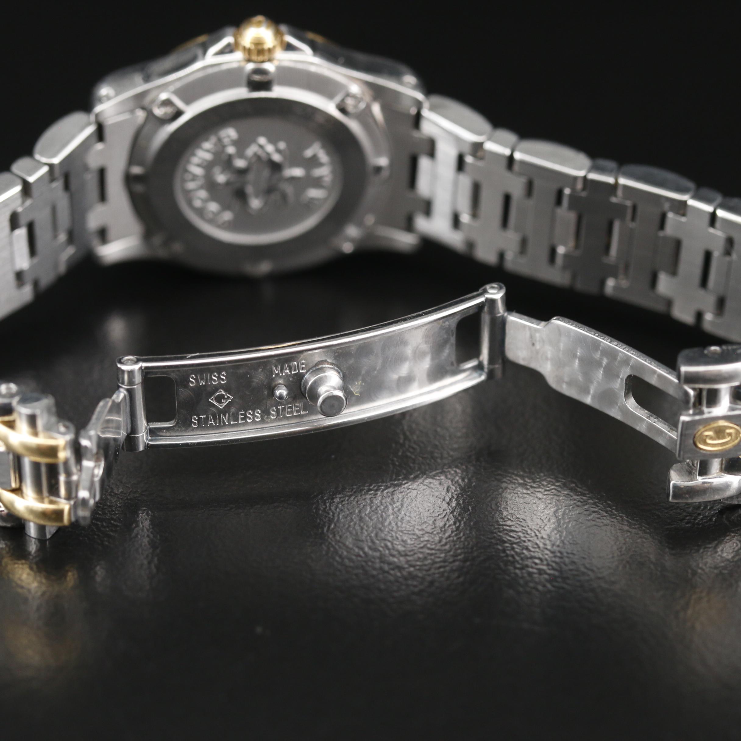 18K and Stainless Steel Concord Saratoga SL Quartz Watch