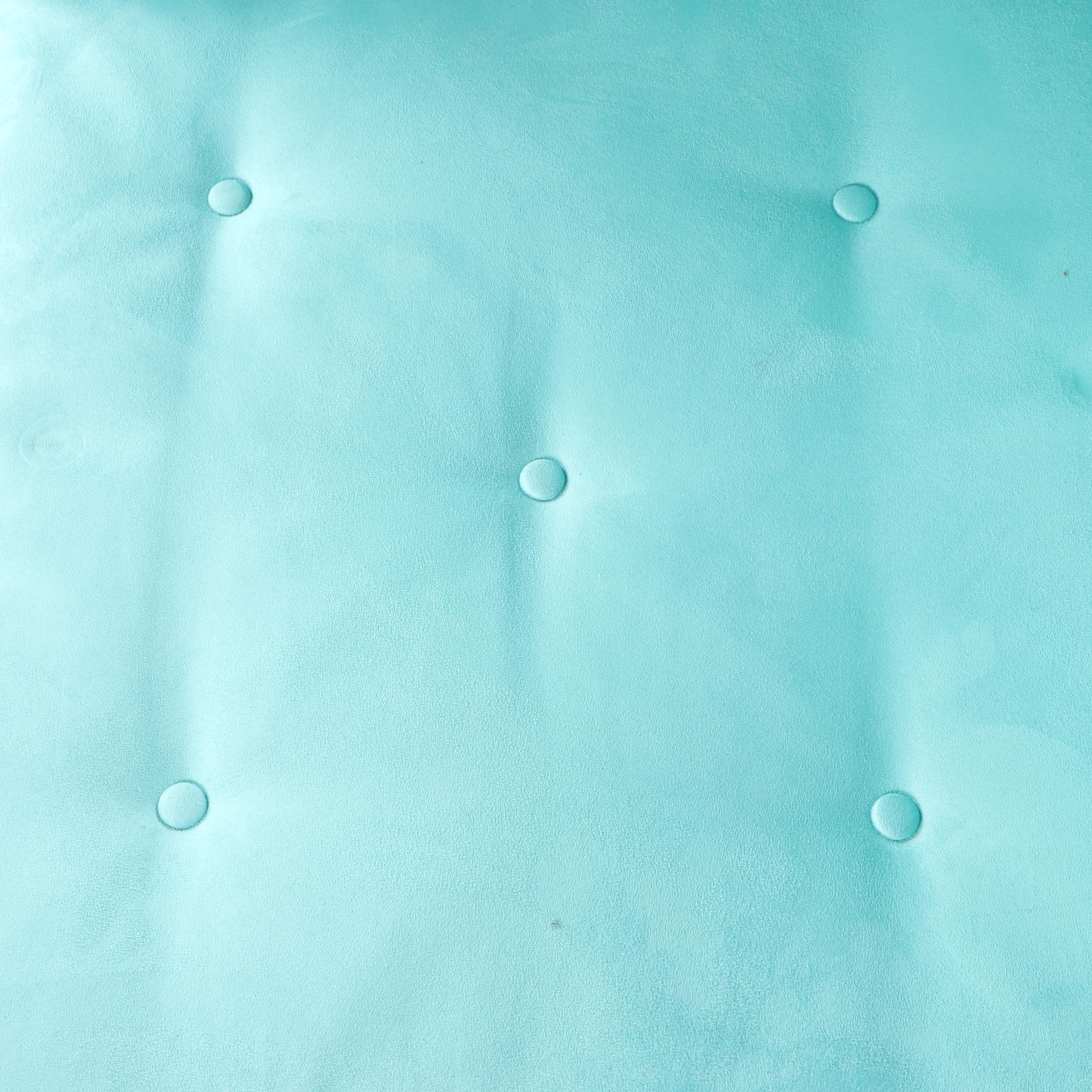 Pottery Barn Teen Teal Button Tufted Corner Chair