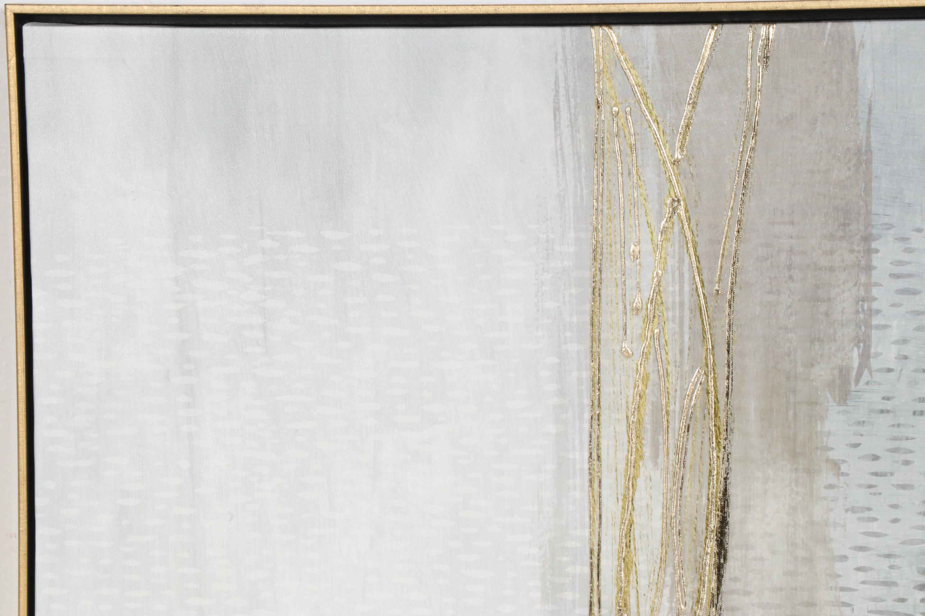 Abstract Embellished Giclée after Nikki Chu