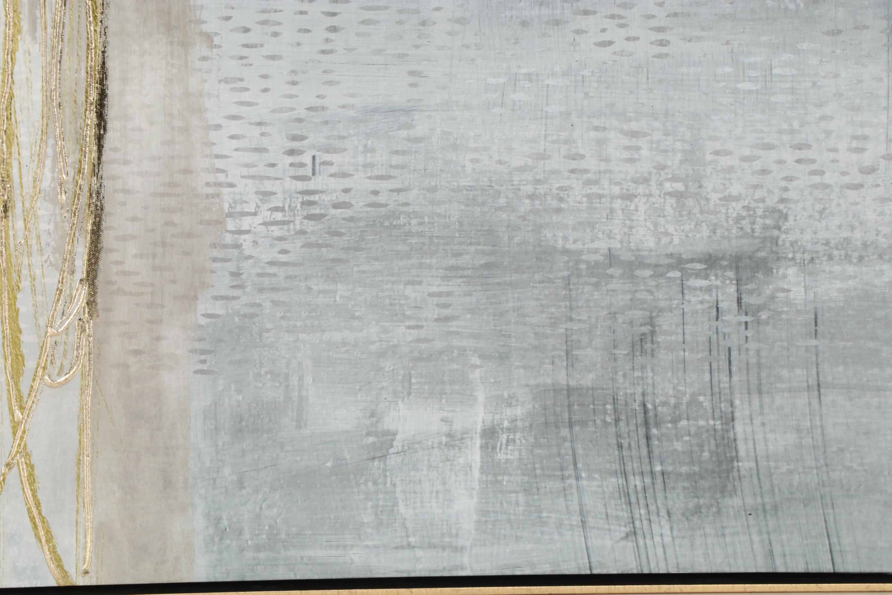 Abstract Embellished Giclée after Nikki Chu