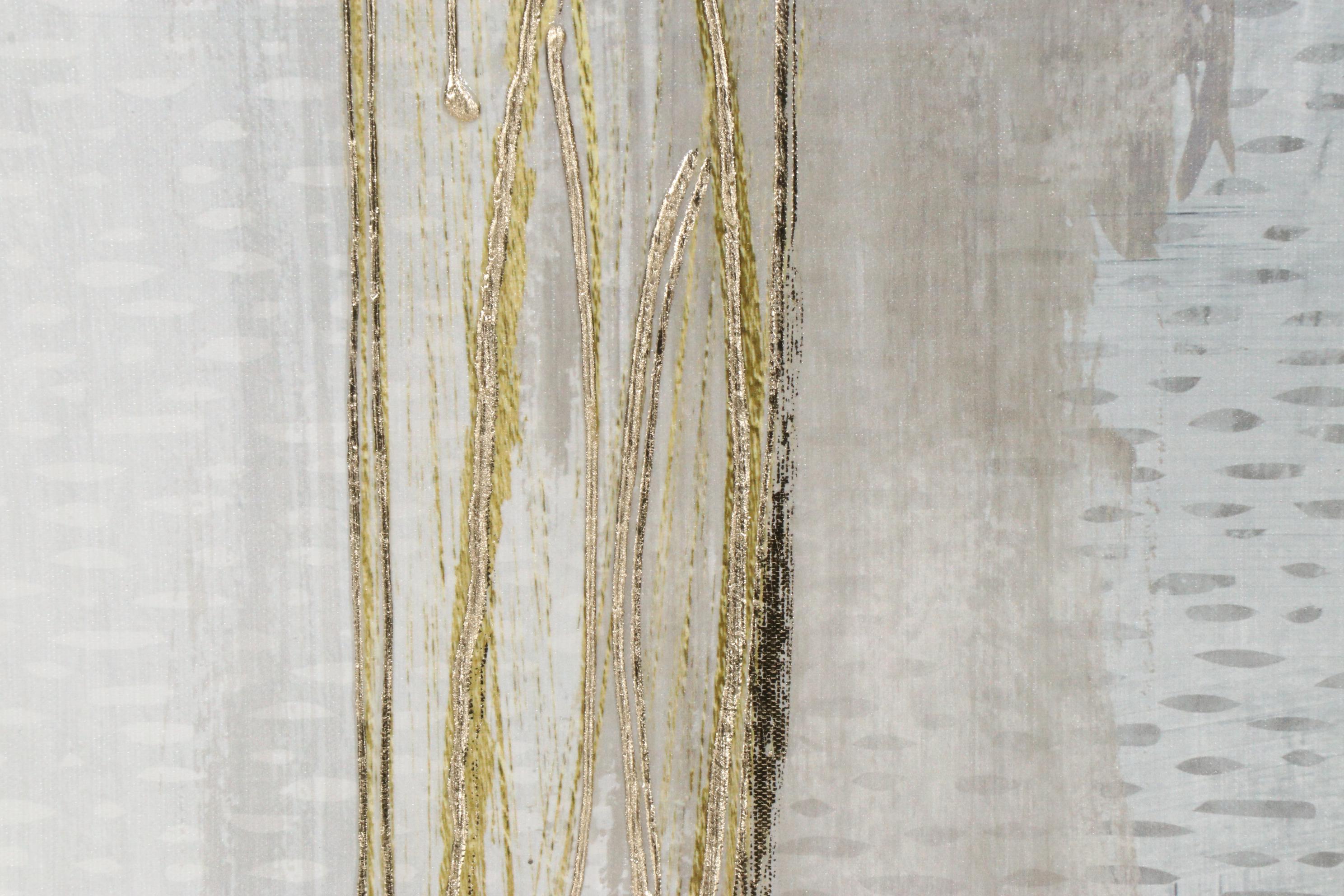 Abstract Embellished Giclée after Nikki Chu