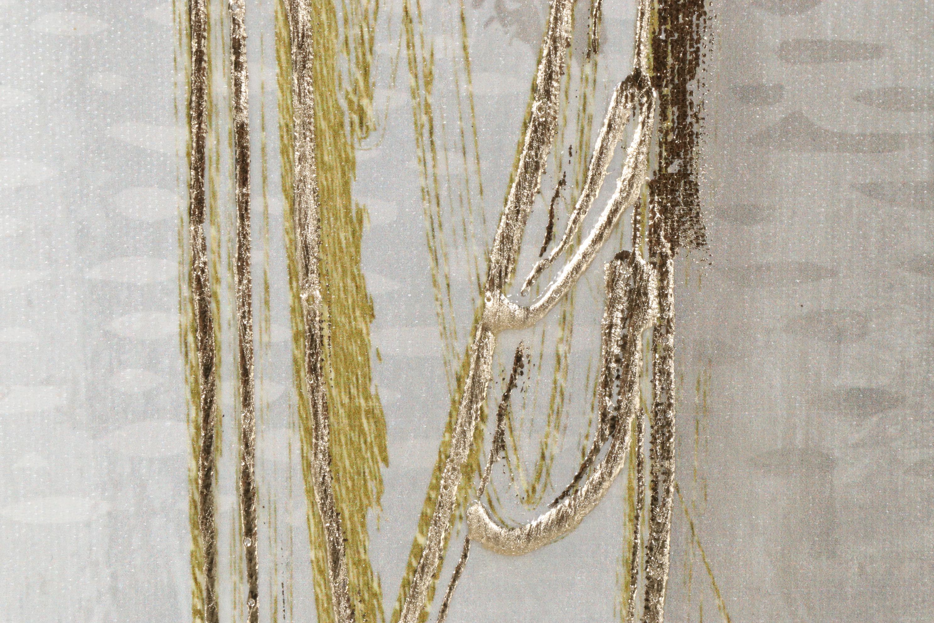 Abstract Embellished Giclée after Nikki Chu