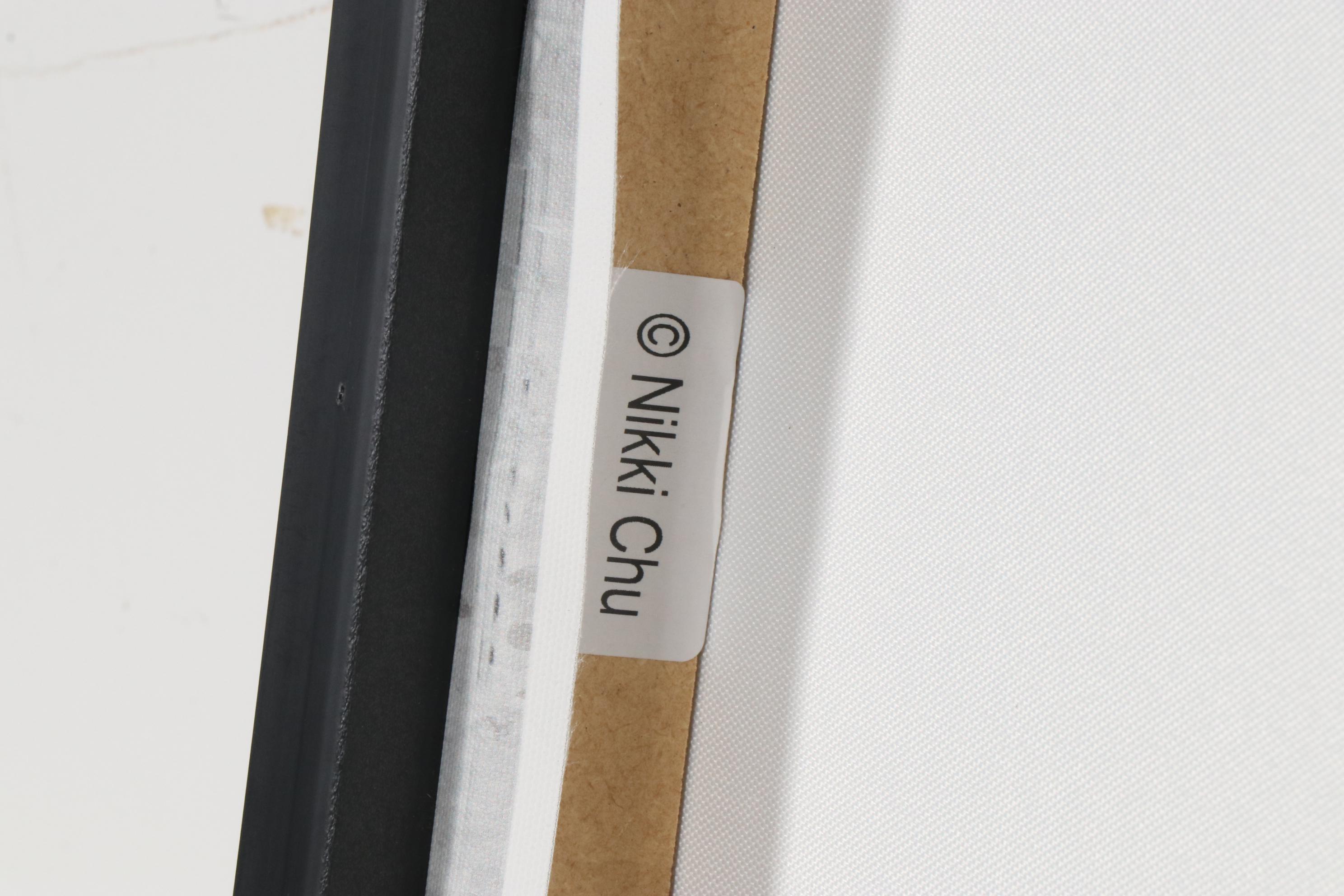 Abstract Embellished Giclée after Nikki Chu