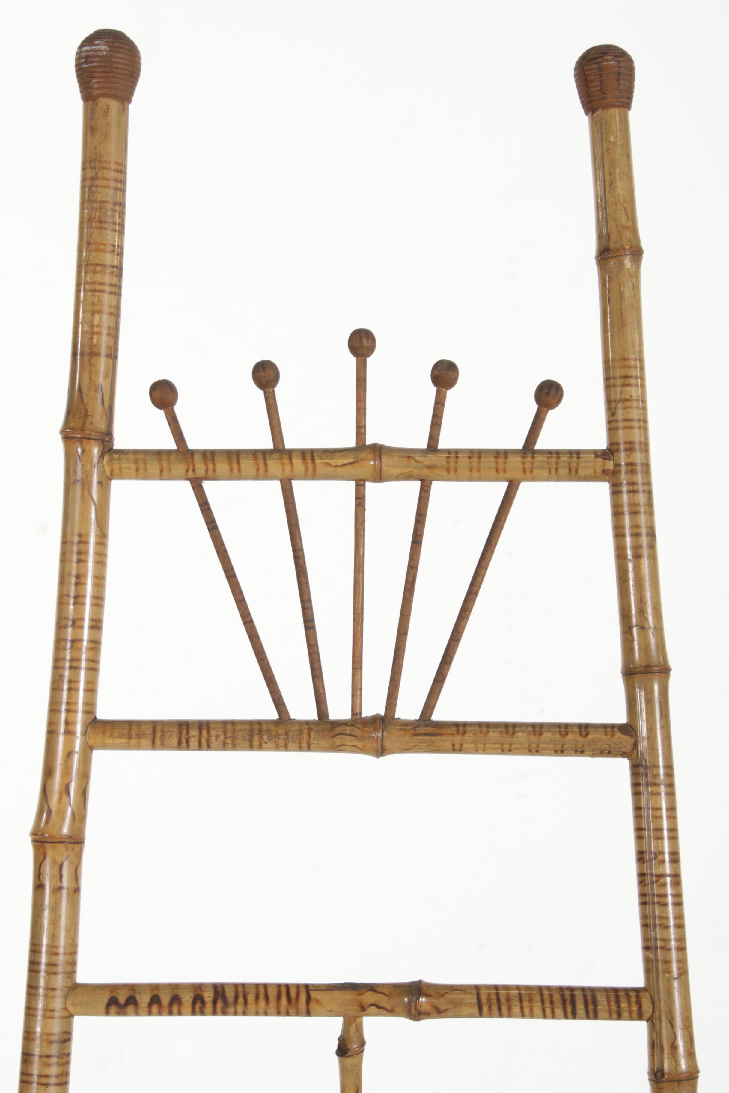 Aesthetic Movement Bamboo Display Easel and Plant Stand