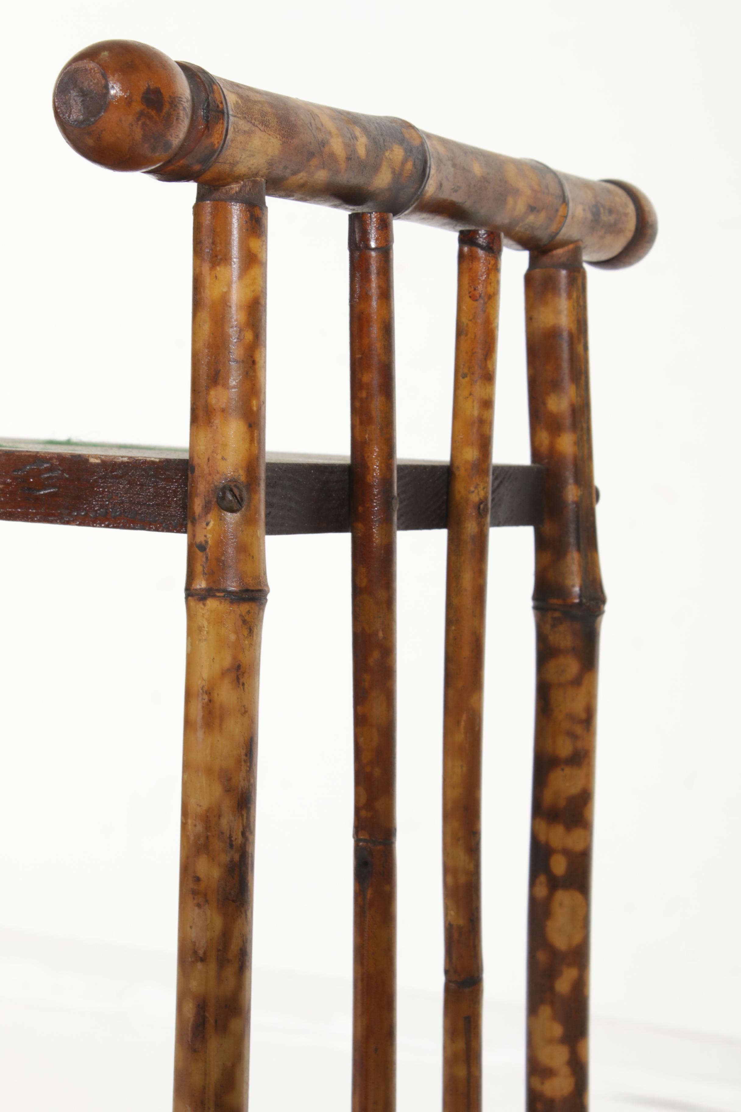 Aesthetic Movement Bamboo Display Easel and Plant Stand