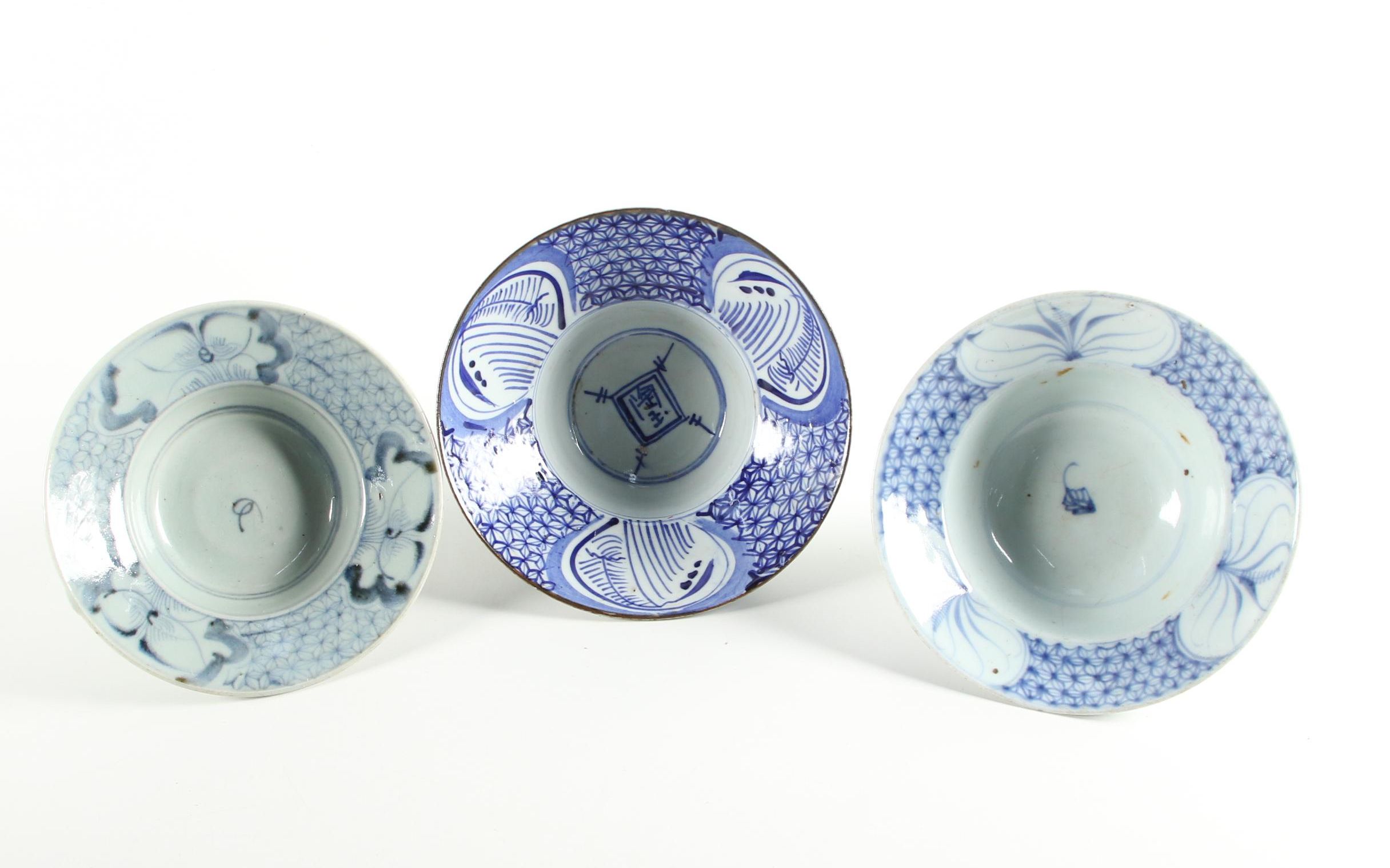 Chinese Zhangzhou (Swatow) Ware Stoneware Bowls, Ming Dynasty