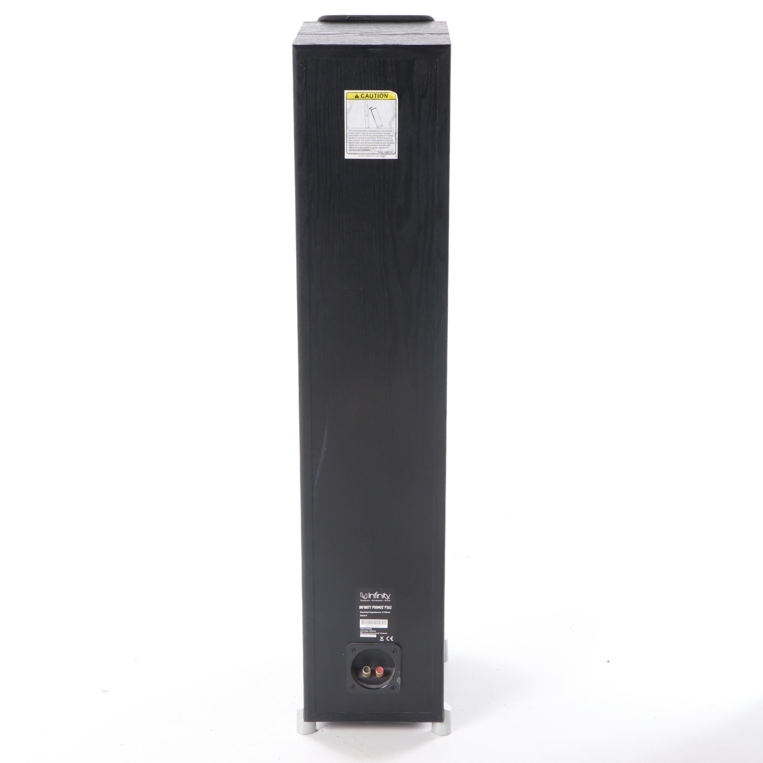 Infinity Primus P162, P362 and PC350 Home Audio Speaker System