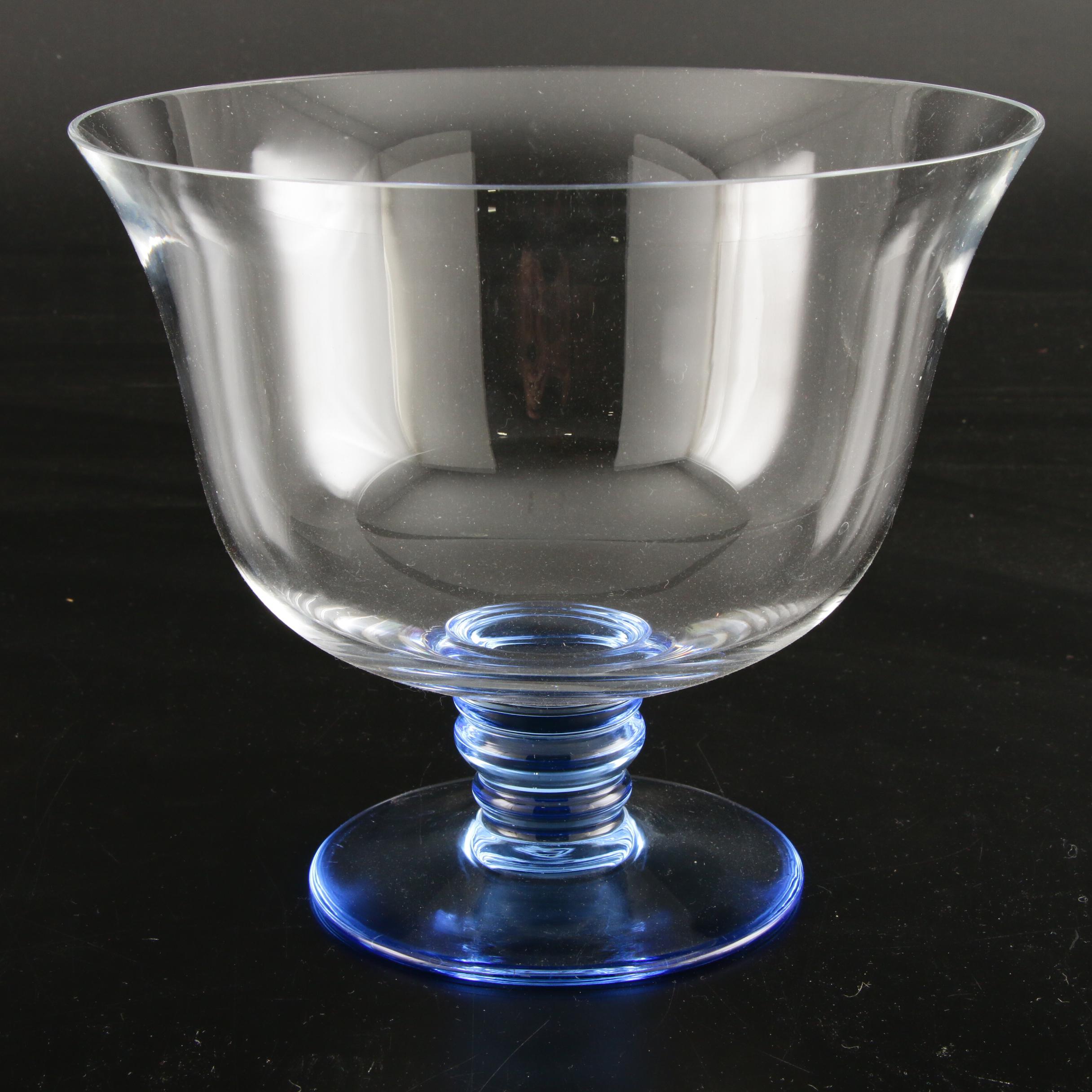 Waterford Giftware Bowl, Lidded Jar with a Marquis by Waterford "Bermuda" Bowl