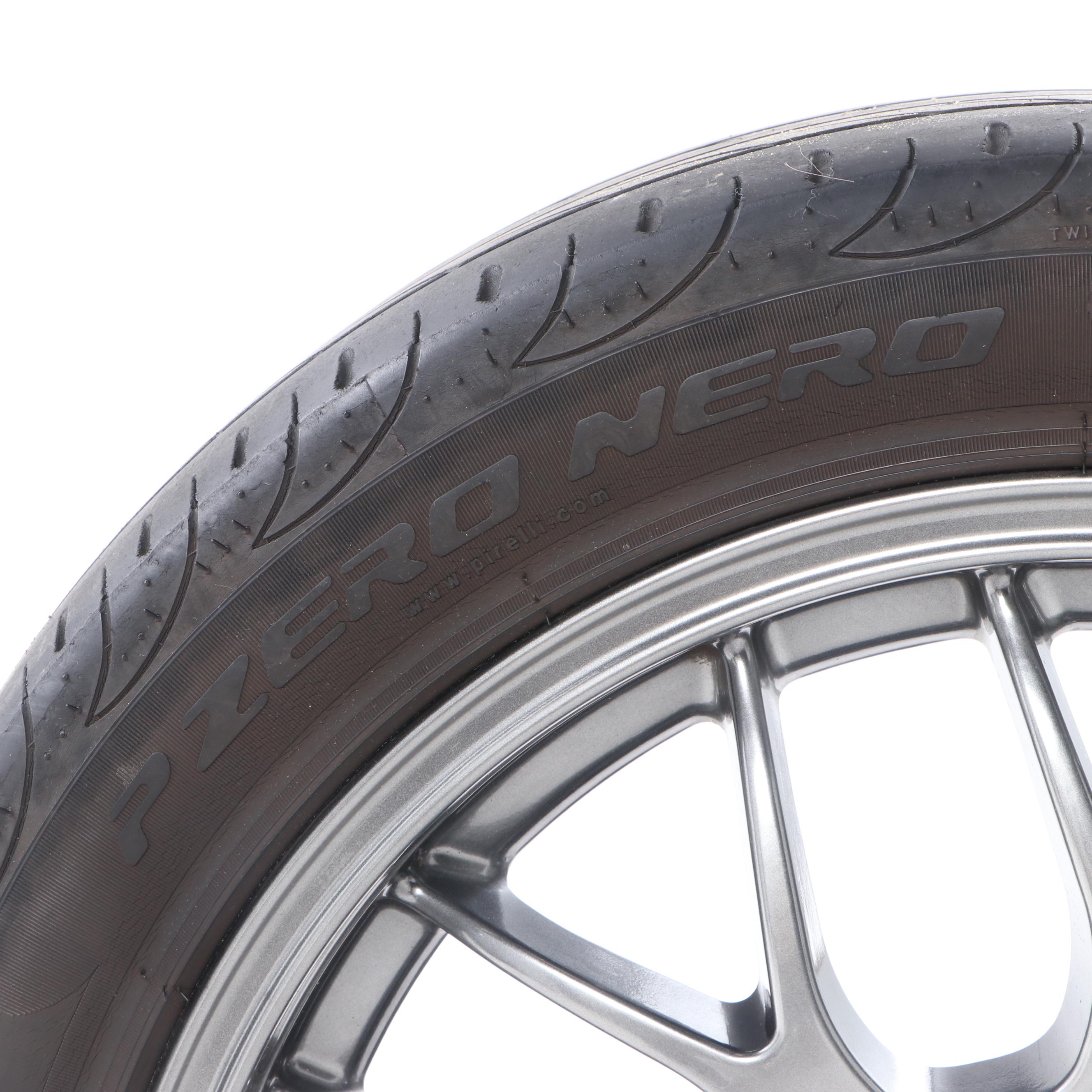 Five BBS 690kg Wheels with Pirelli P Zero Nero 17" Ultra High Performance Tires