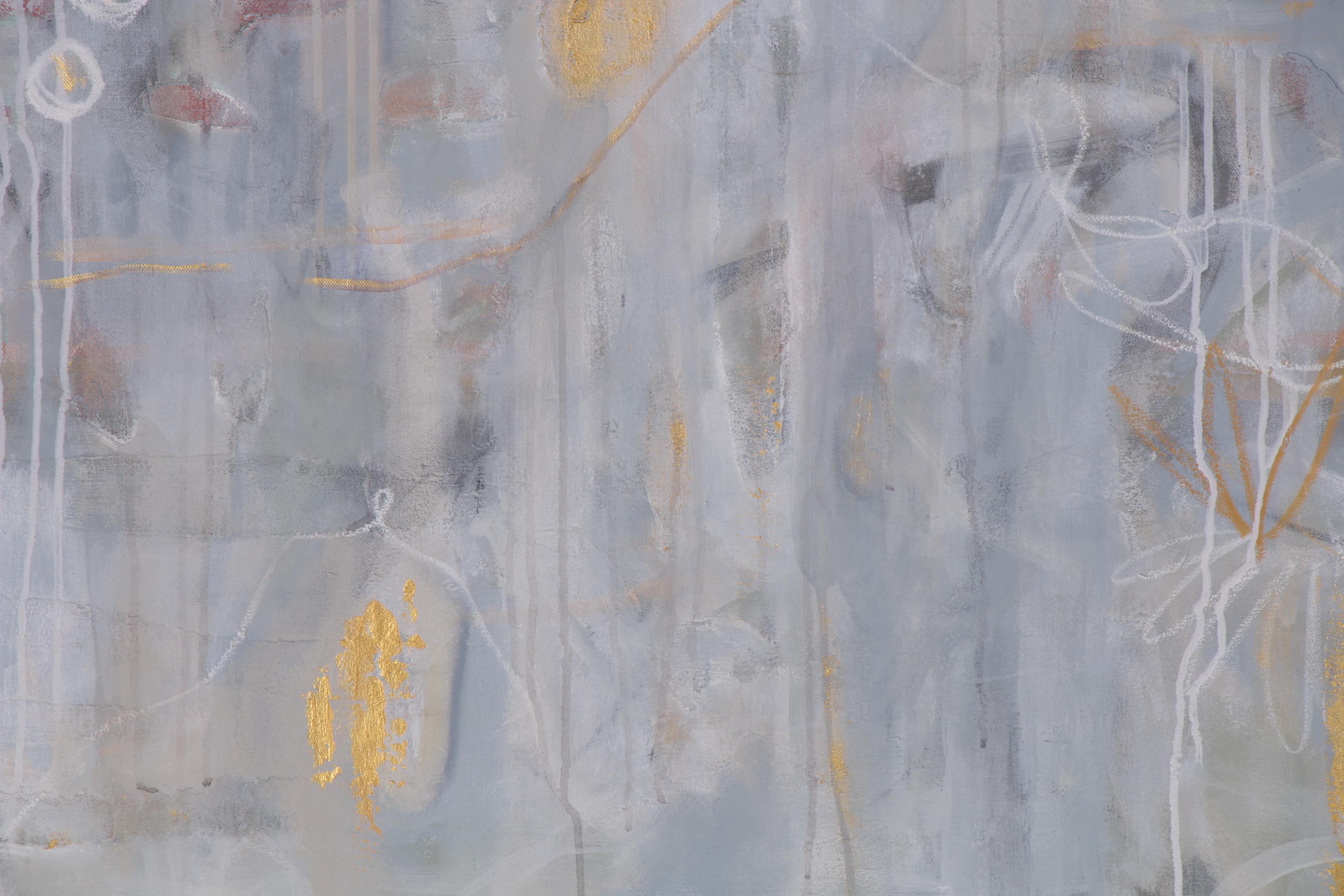 Jordan Howell Mixed Media Painting "The Blue Coast", 2020