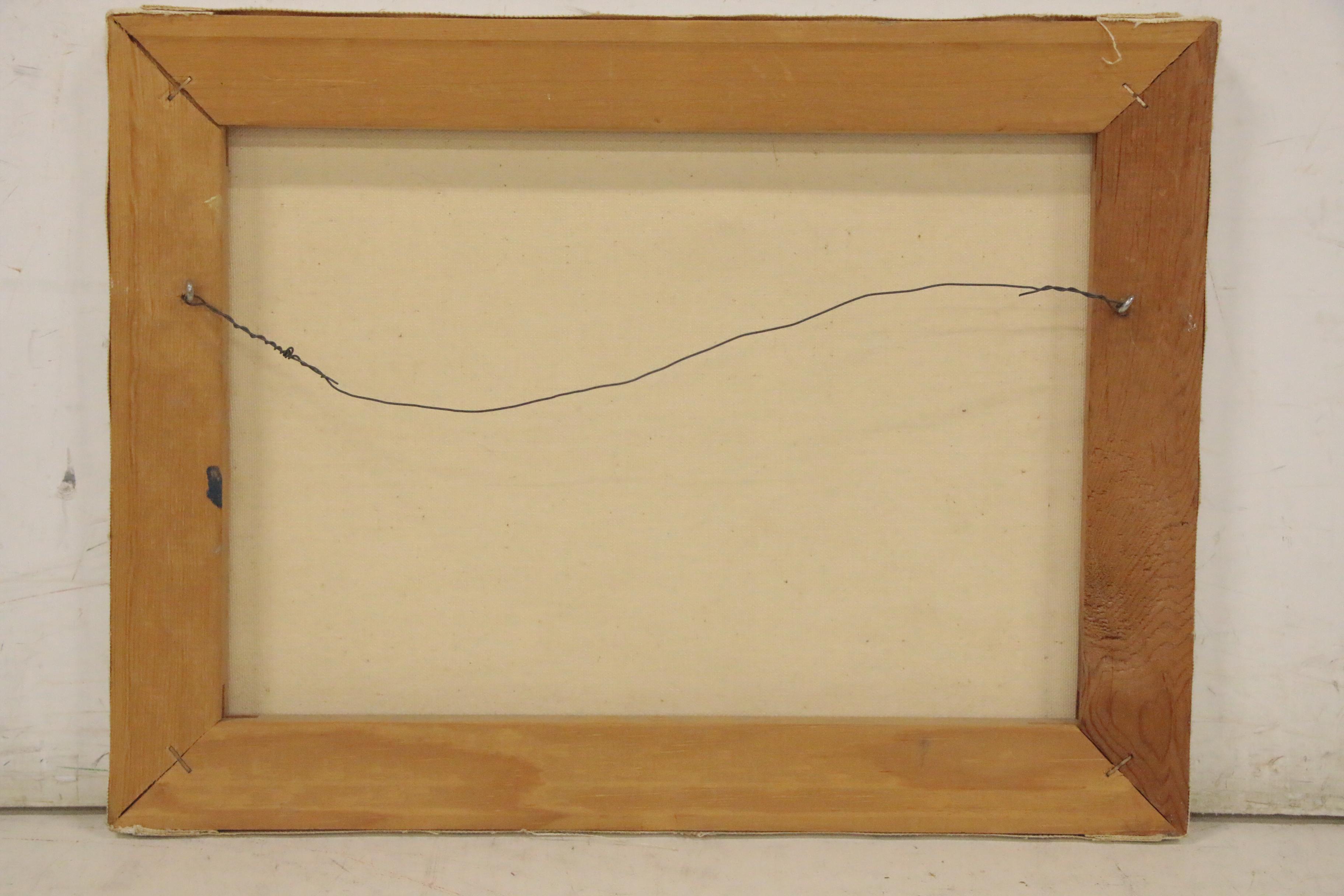 Diane Hendrix Oil Painting of a American West Scene, Late 20th Century