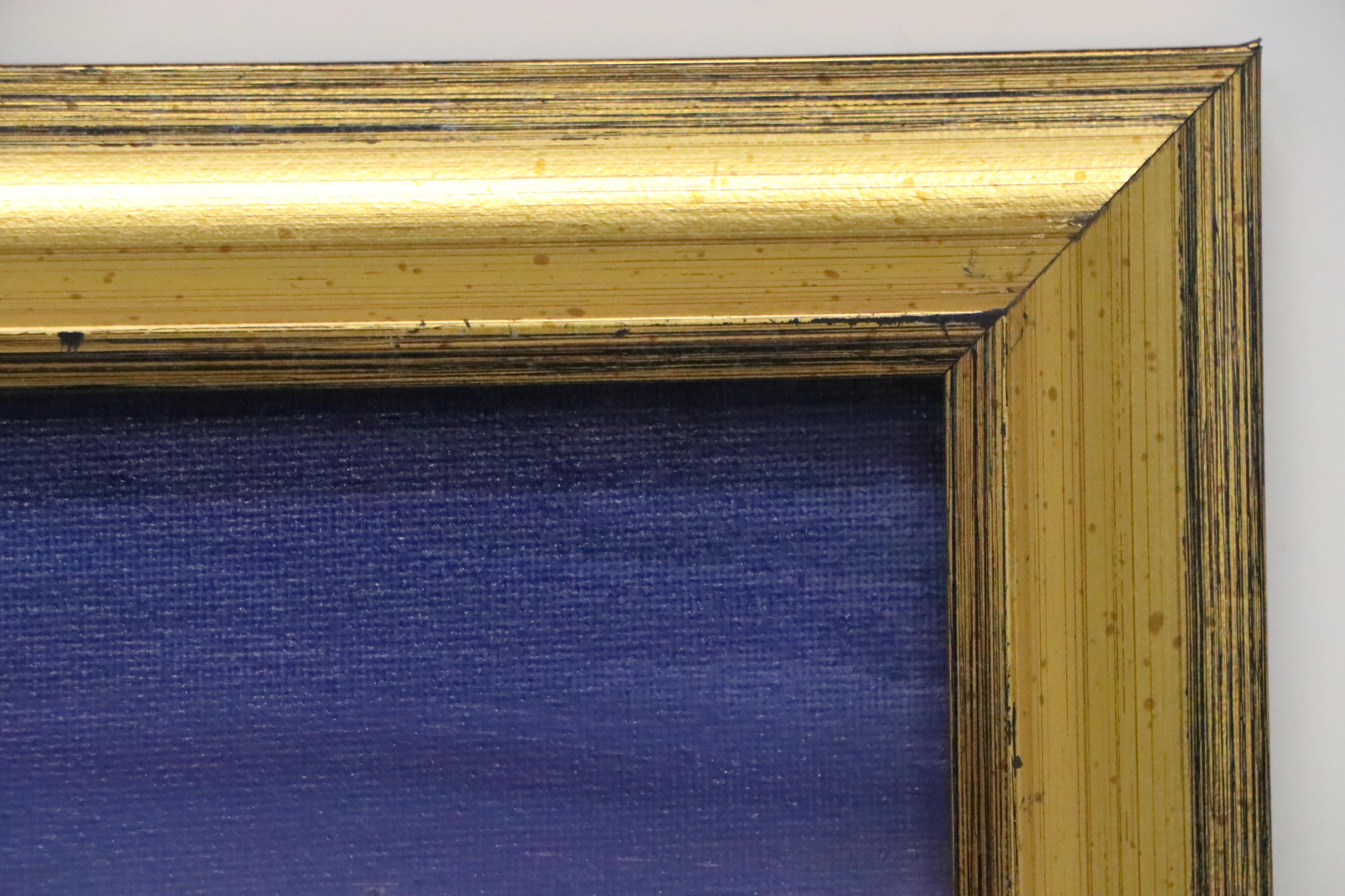 Shawn Shawn Acrylic Sunset Painting, 21st Century