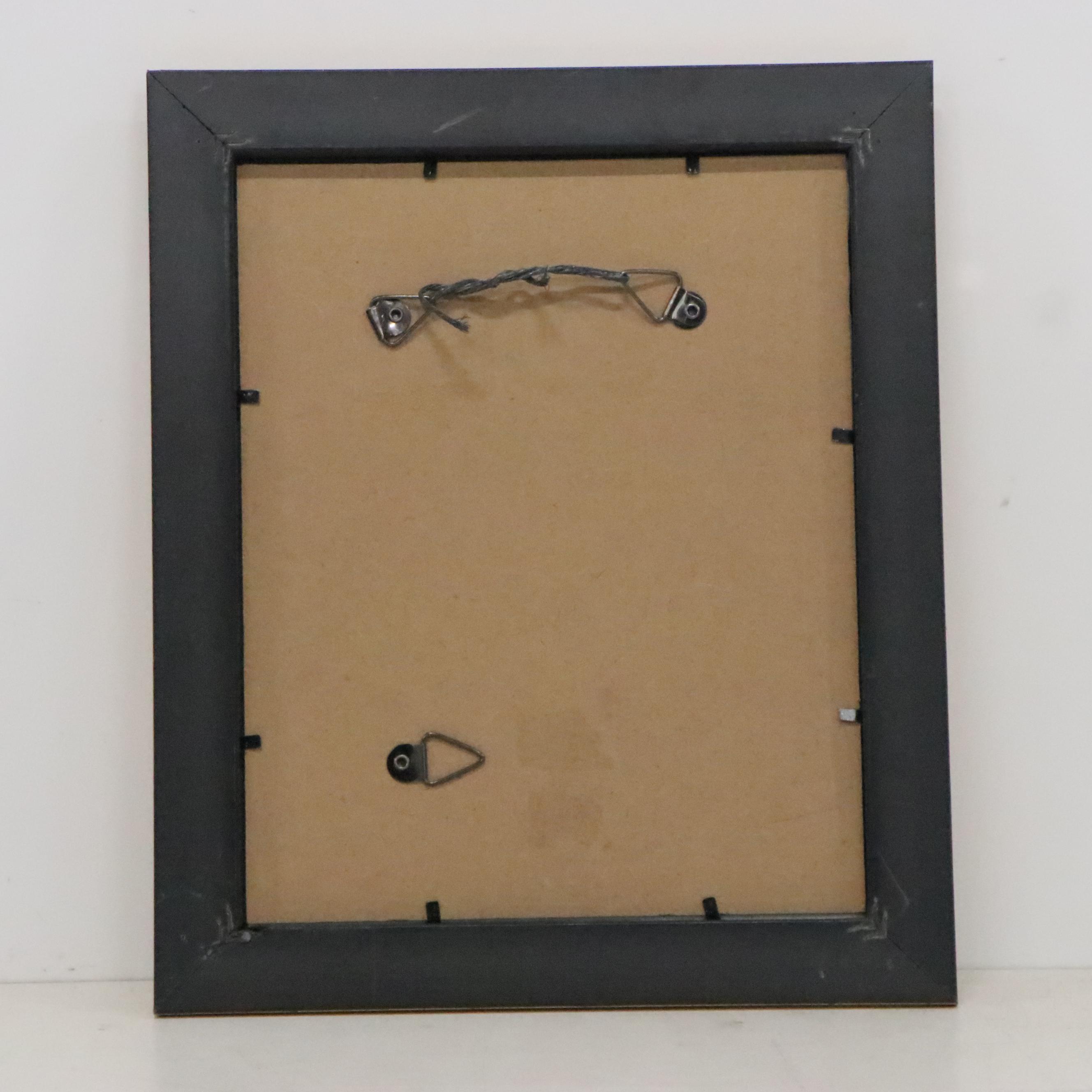 Shawn Shawn Acrylic Sunset Painting, 21st Century