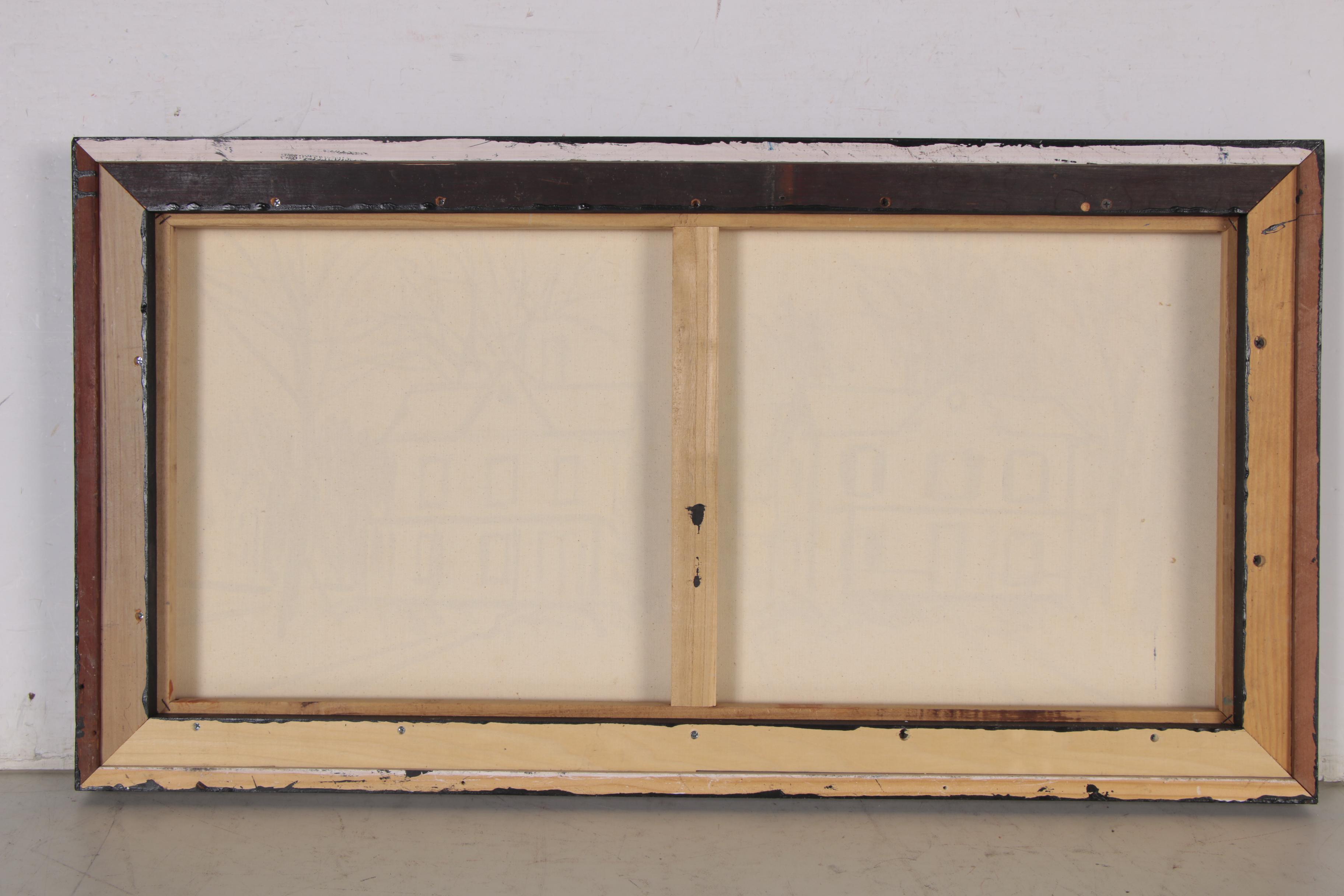 Jay Wilford Acrylic Painting of Snowy Landscape, 21st Century