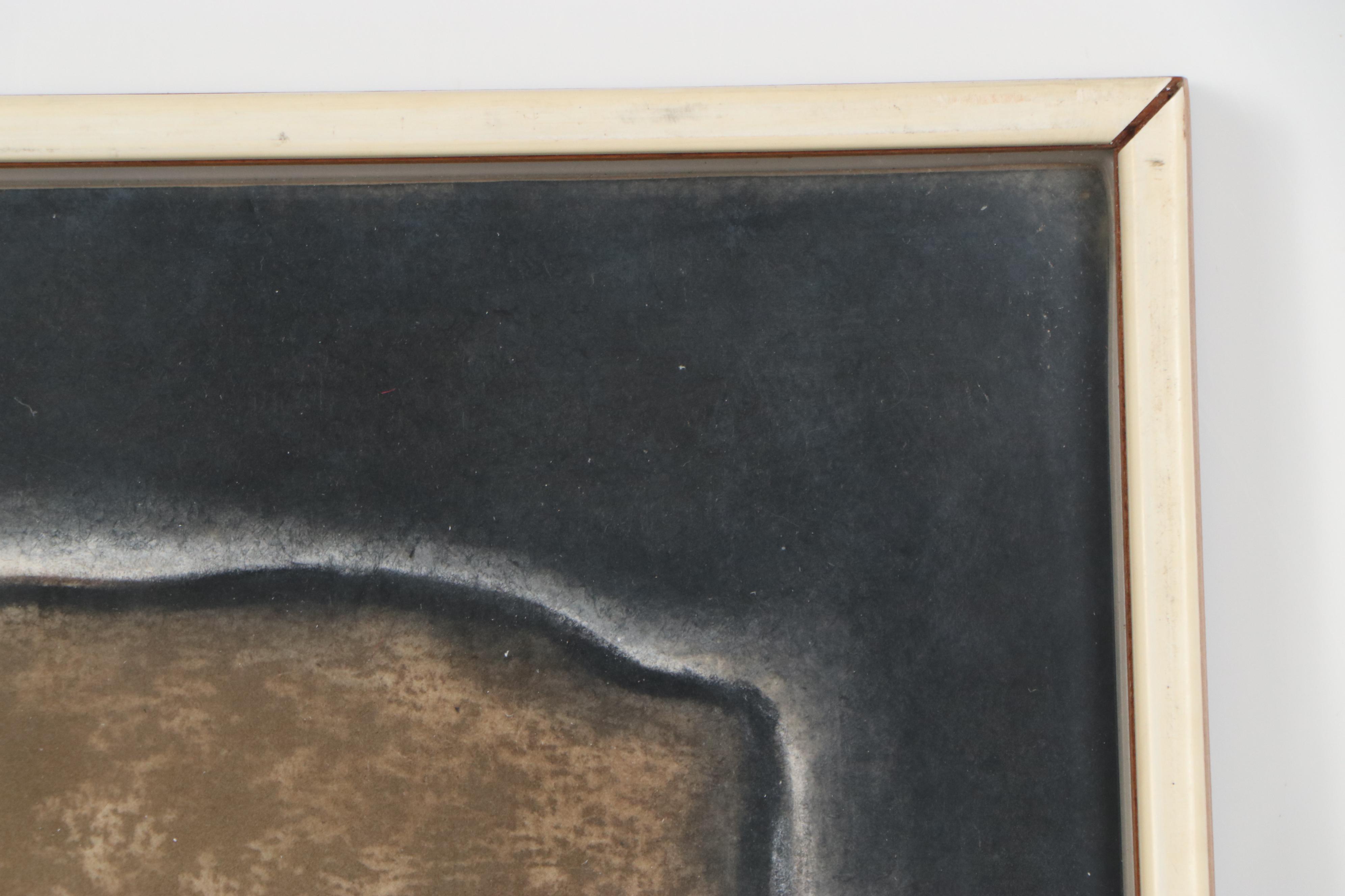 Abstract Chalk Pastel Drawing, 20th Century