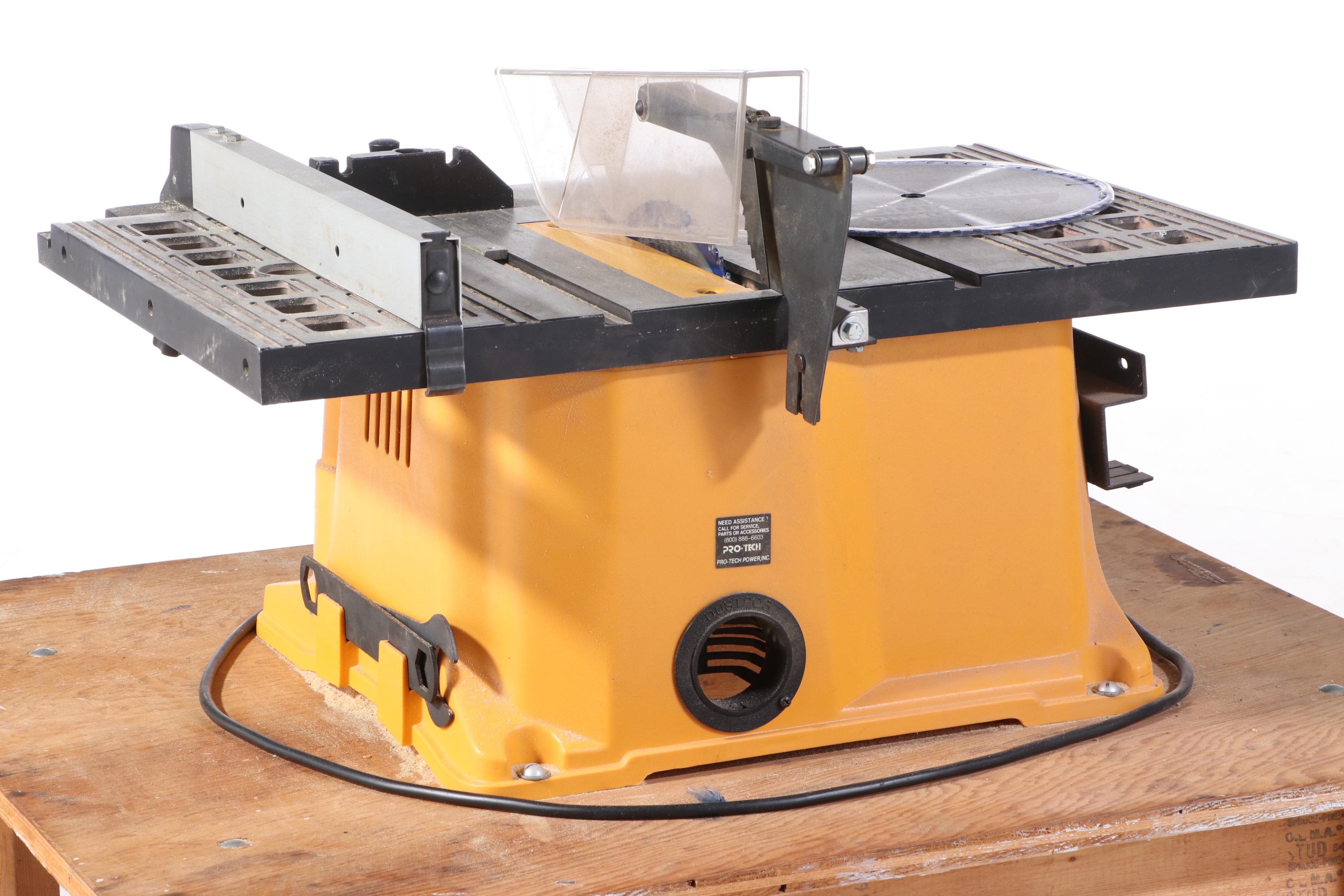 Pro-Tech 10" Bench Saw with Stand