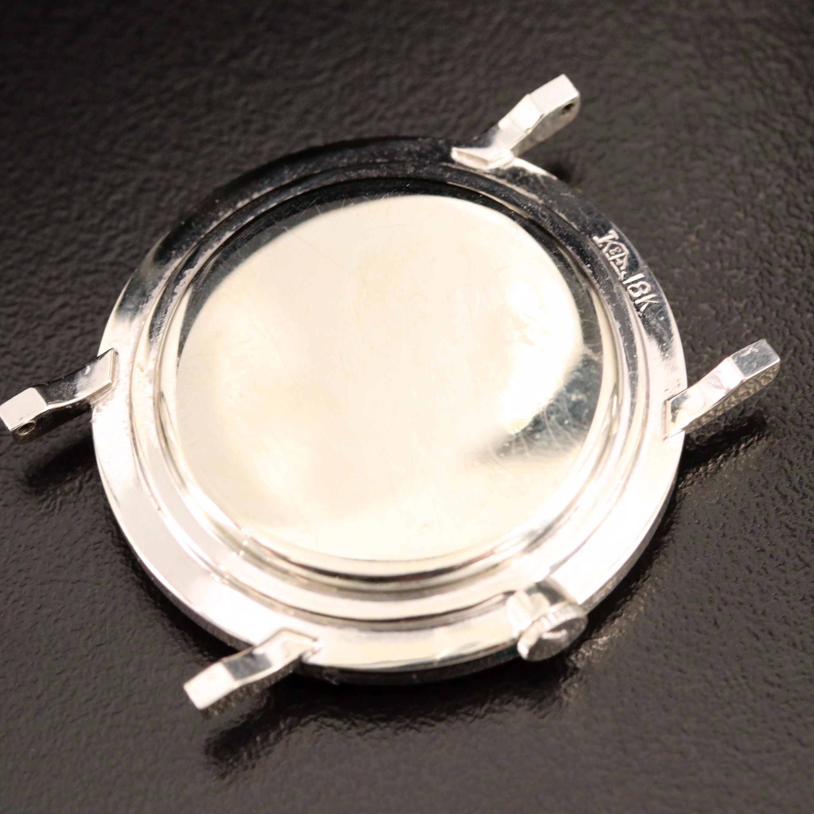 18K and Diamonds Longines Watch, Circa 1956