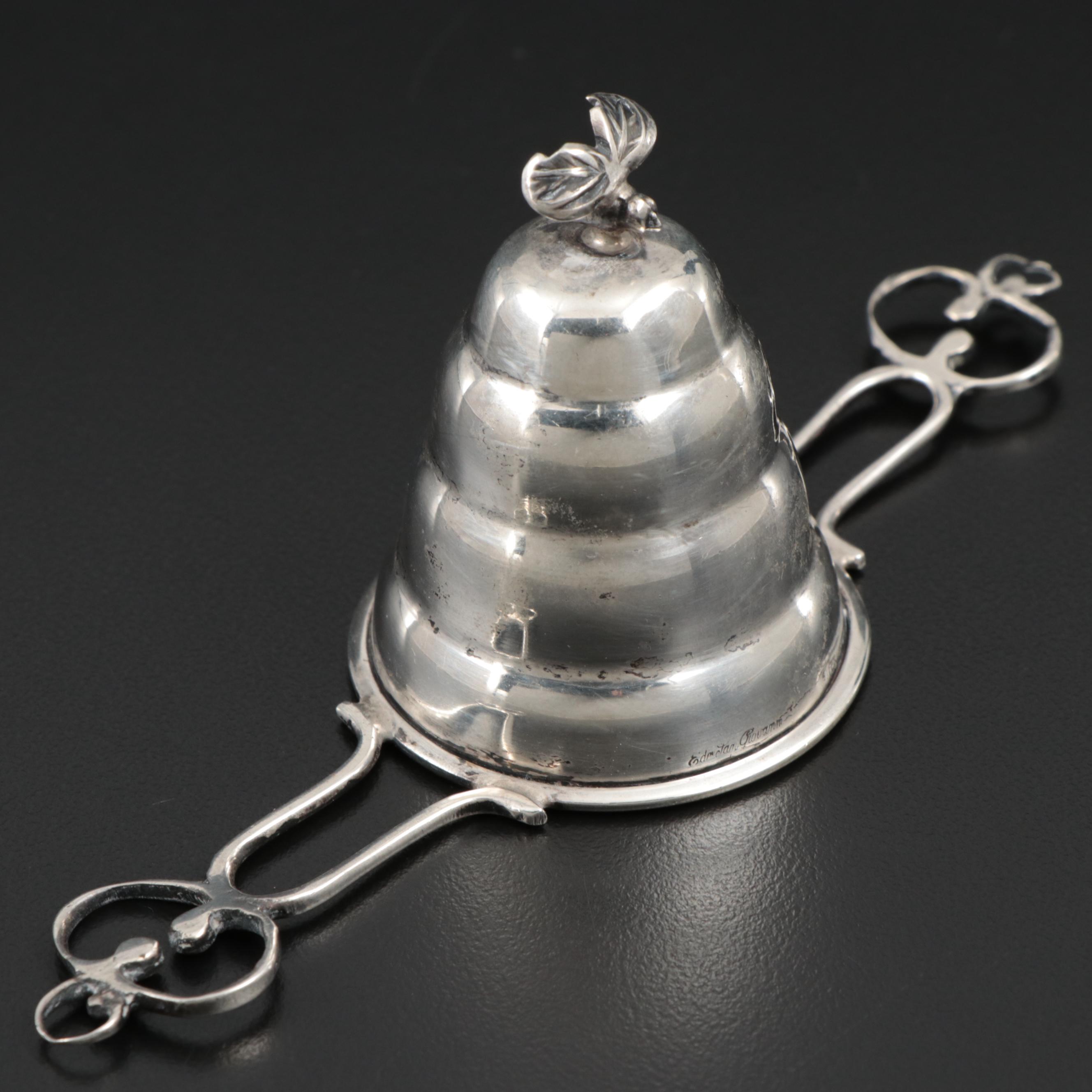 Edward San Giovanni Sterling Silver Honey Measure, Mid 20th Century