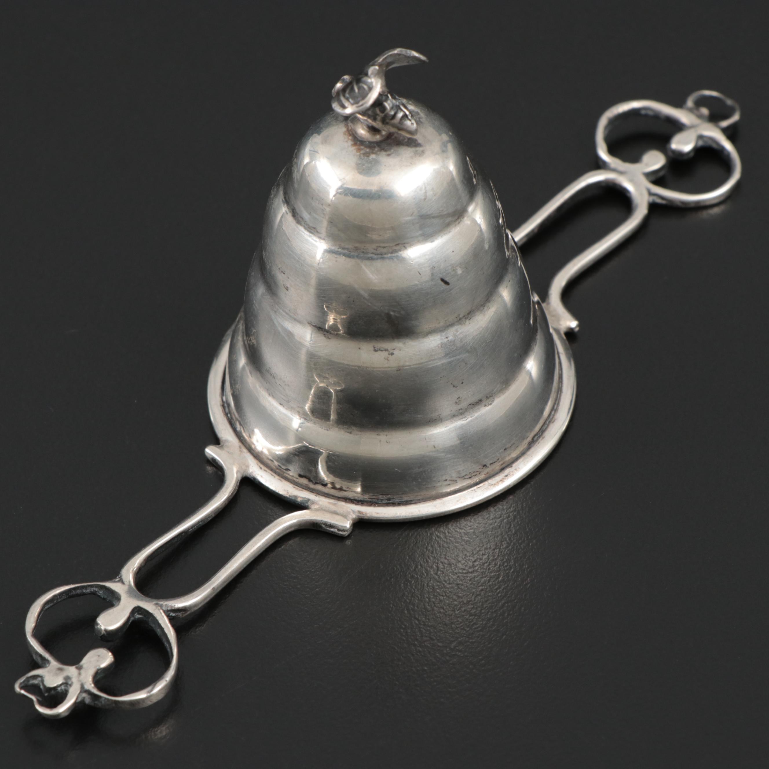 Edward San Giovanni Sterling Silver Honey Measure, Mid 20th Century