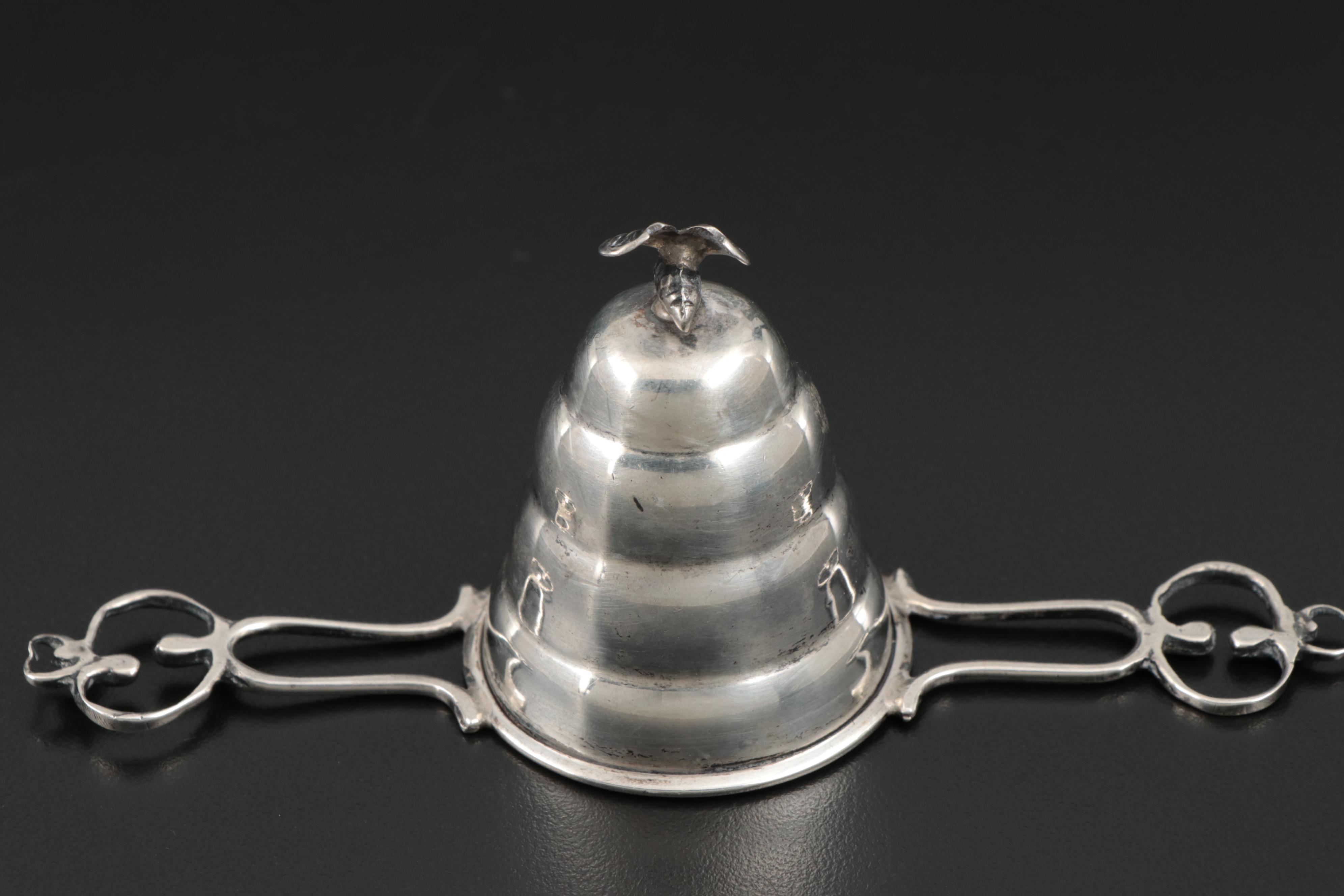 Edward San Giovanni Sterling Silver Honey Measure, Mid 20th Century