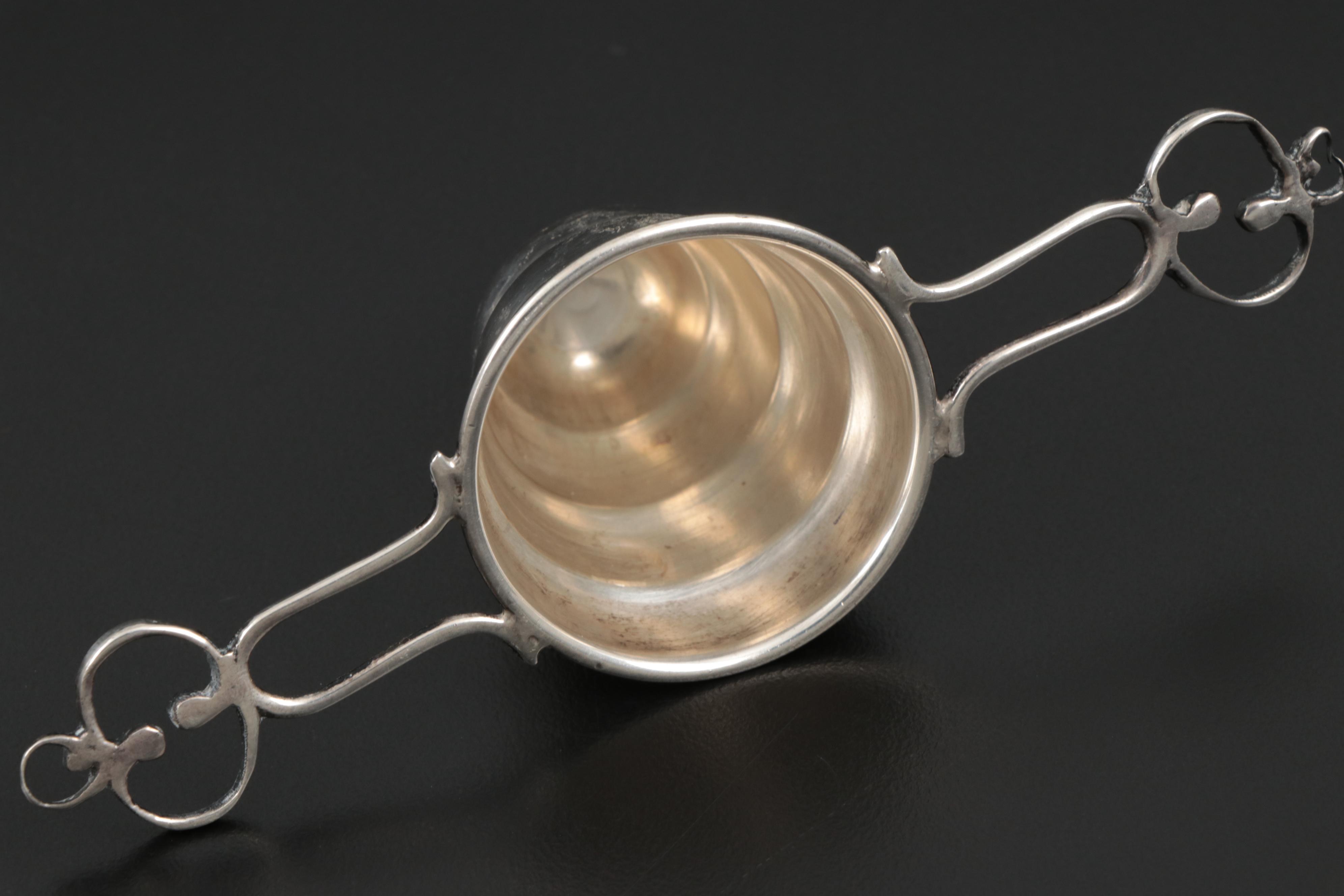Edward San Giovanni Sterling Silver Honey Measure, Mid 20th Century