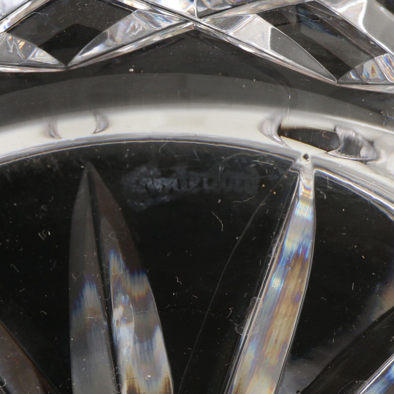 Waterford Giftware Bowl, Lidded Jar with a Marquis by Waterford "Bermuda" Bowl