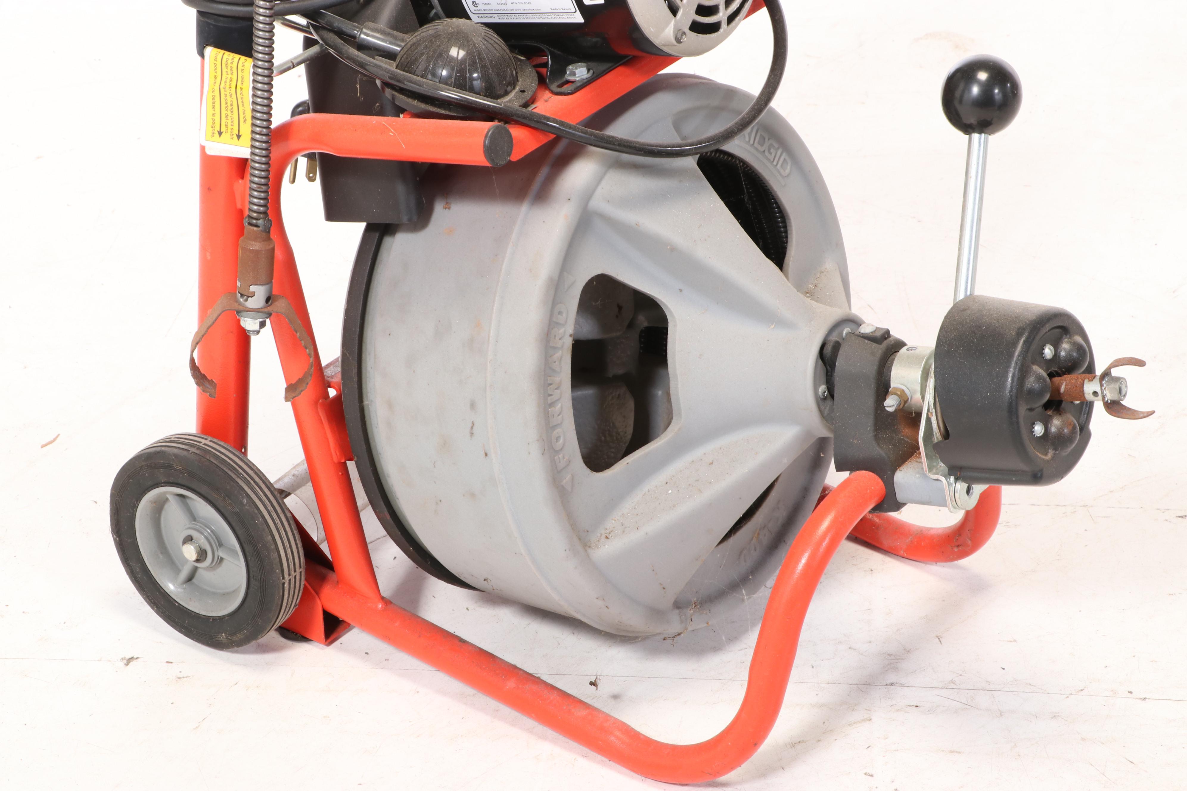 Ridgid K-400 Drain Cleaning Drum Machine 115-Volt
