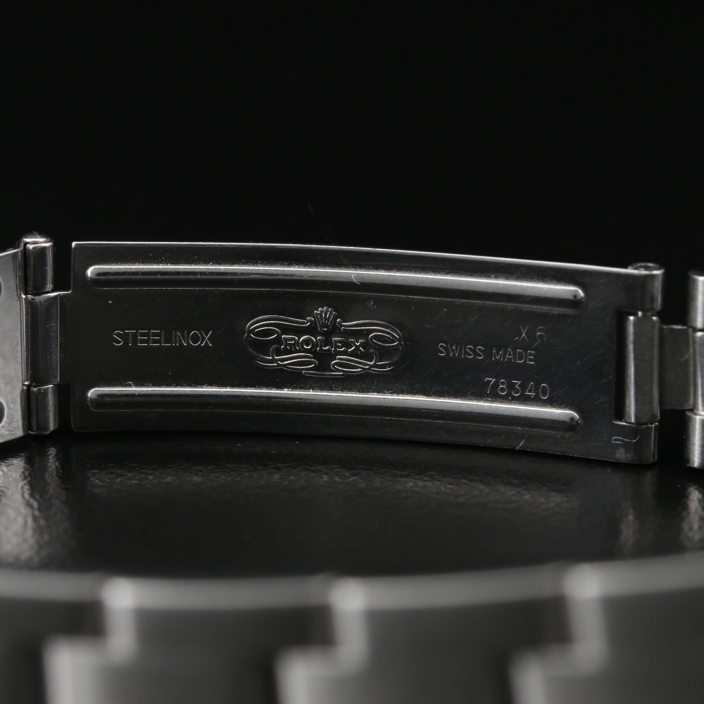 1998 Rolex Date 1.00 CTW Diamond and Stainless Steel Automatic Watch