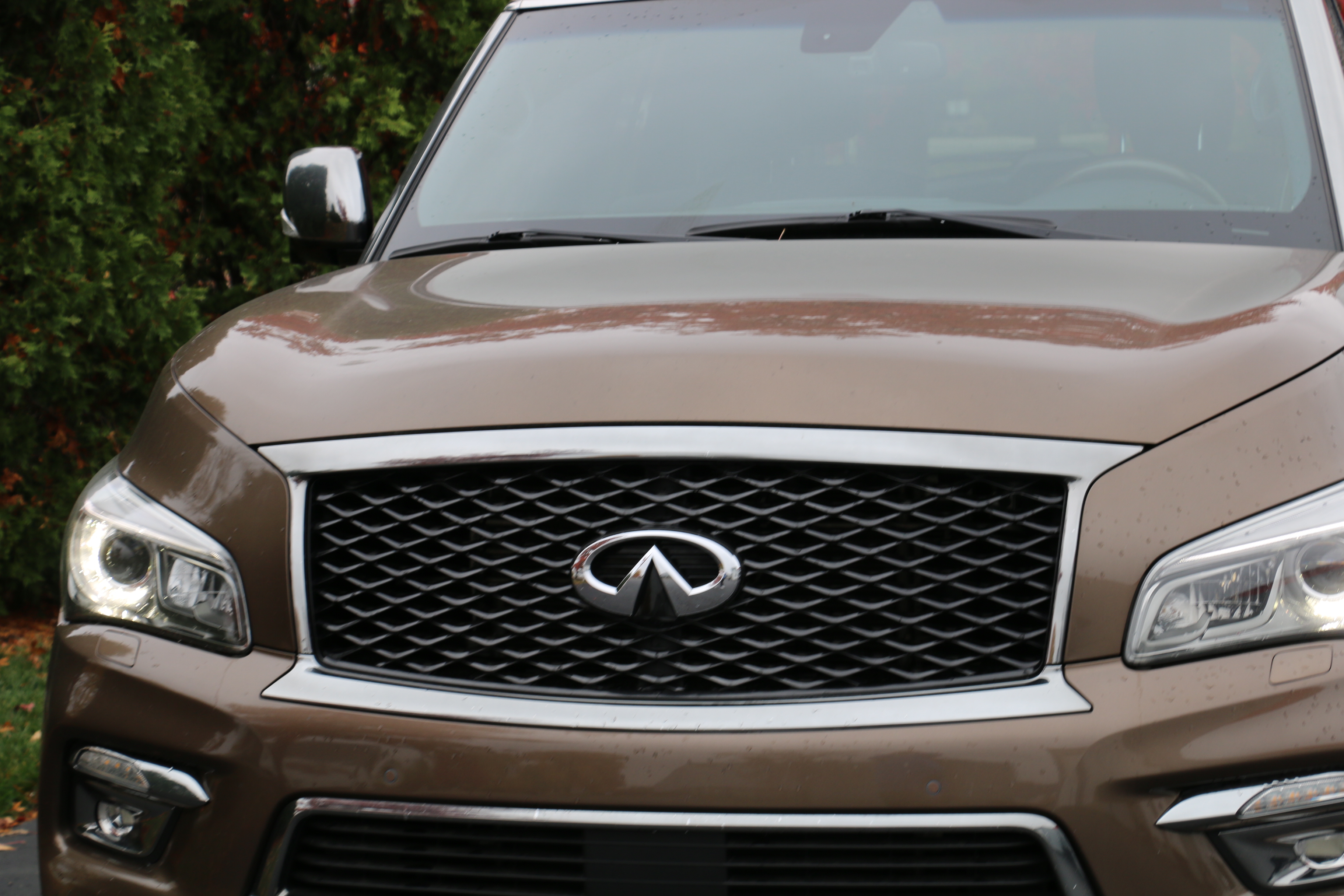 2015 Smoky Quartz Infiniti QX80 4-Door SUV