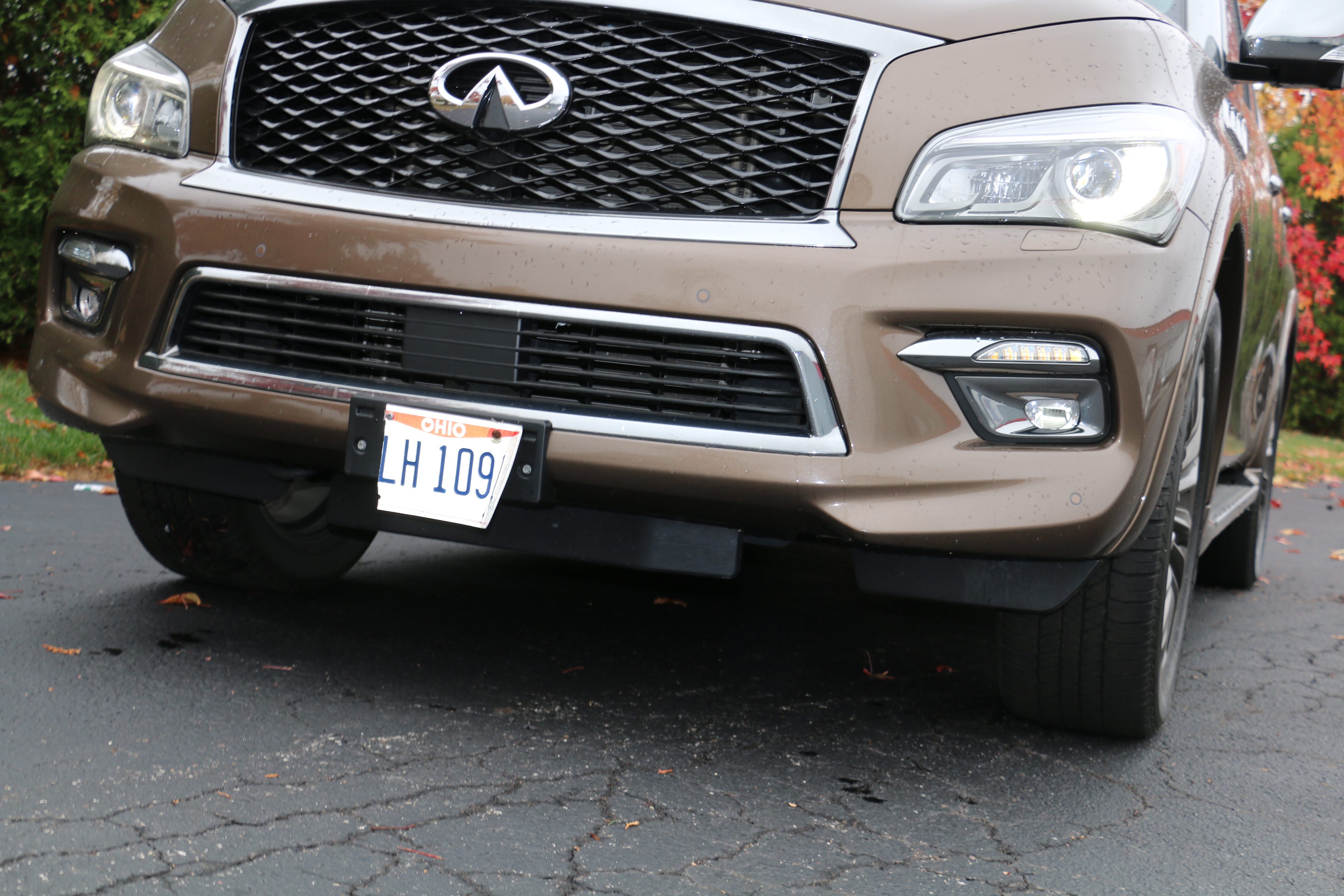 2015 Smoky Quartz Infiniti QX80 4-Door SUV
