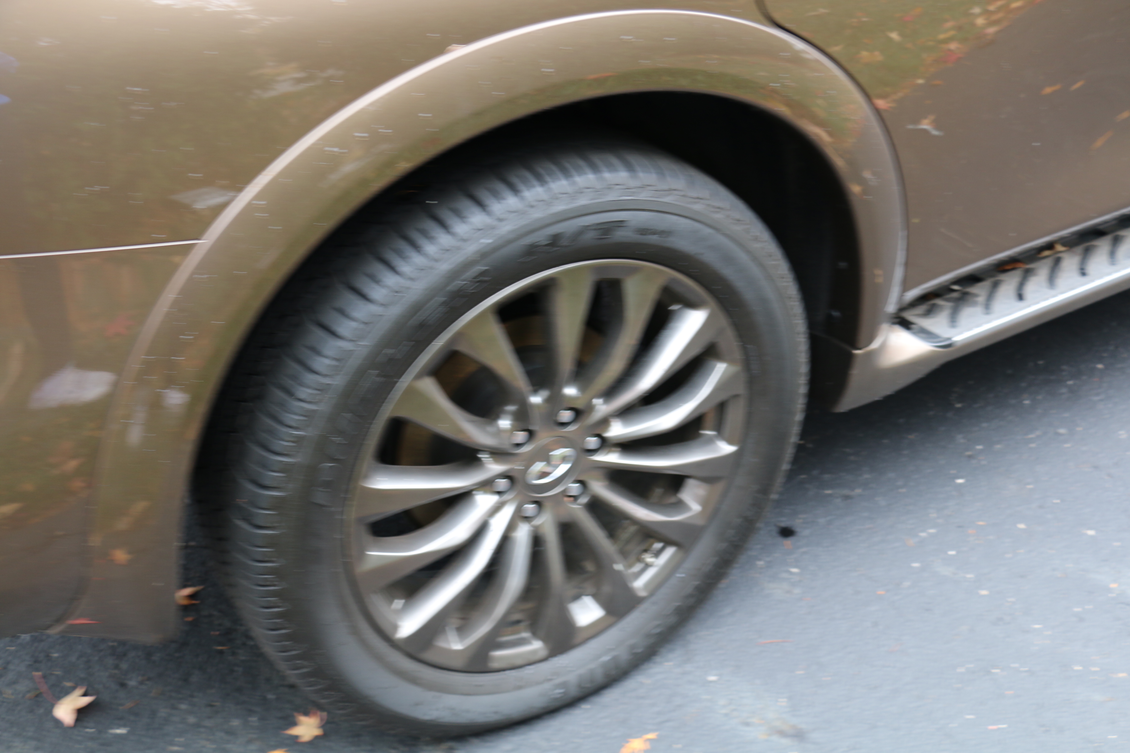 2015 Smoky Quartz Infiniti QX80 4-Door SUV