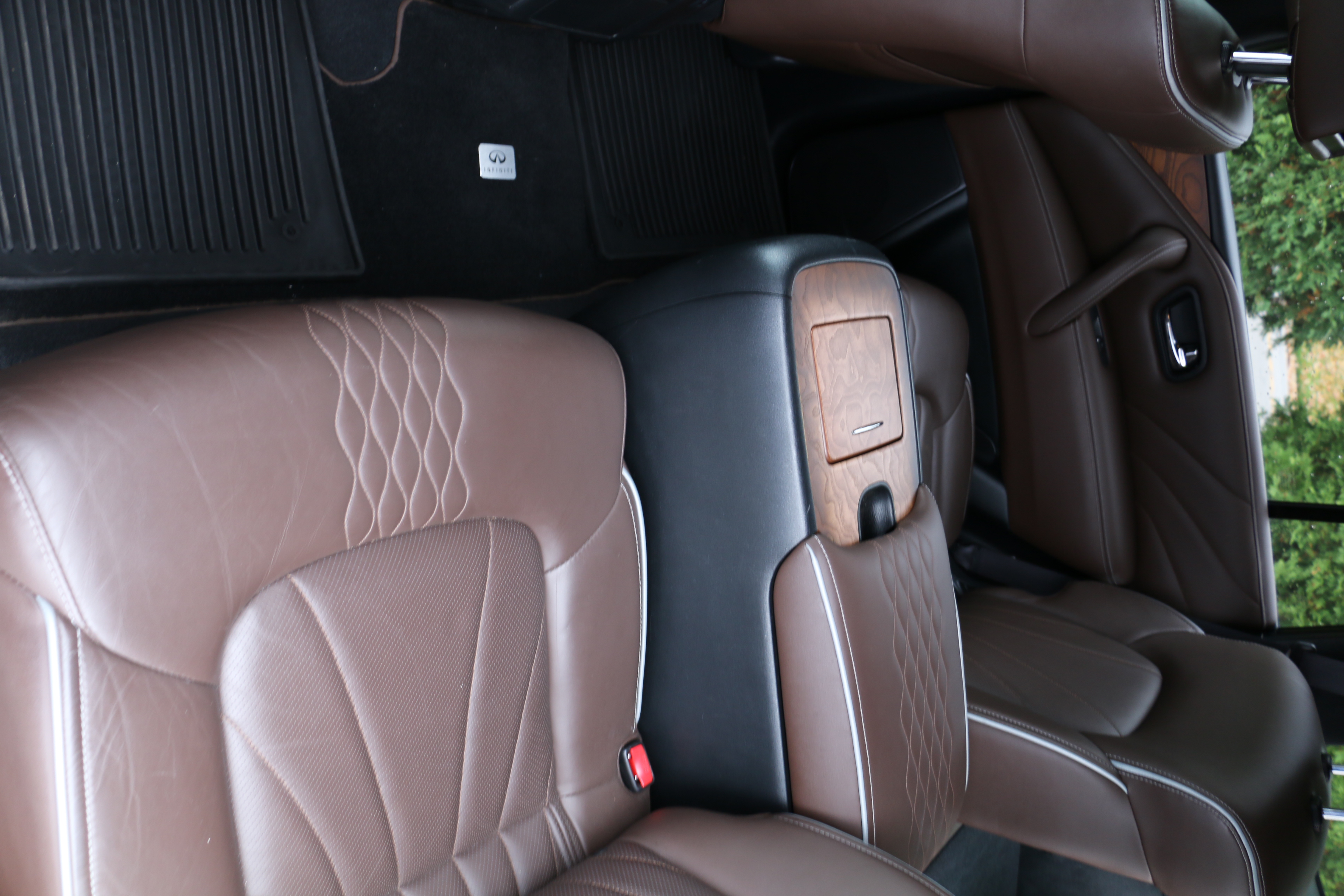 2015 Smoky Quartz Infiniti QX80 4-Door SUV