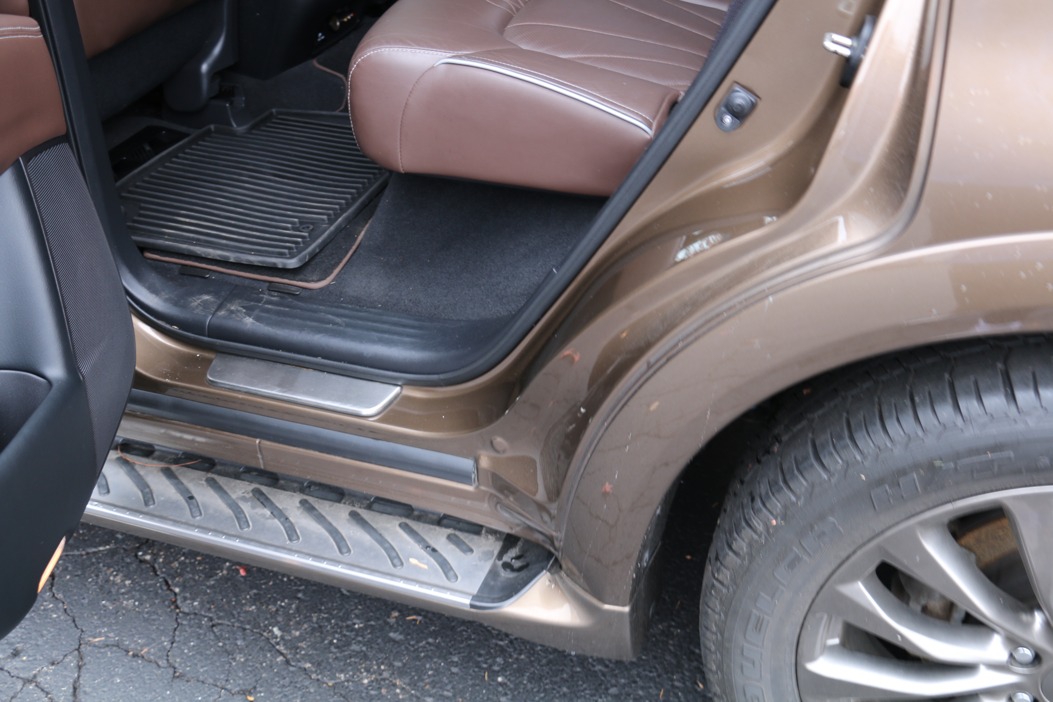 2015 Smoky Quartz Infiniti QX80 4-Door SUV