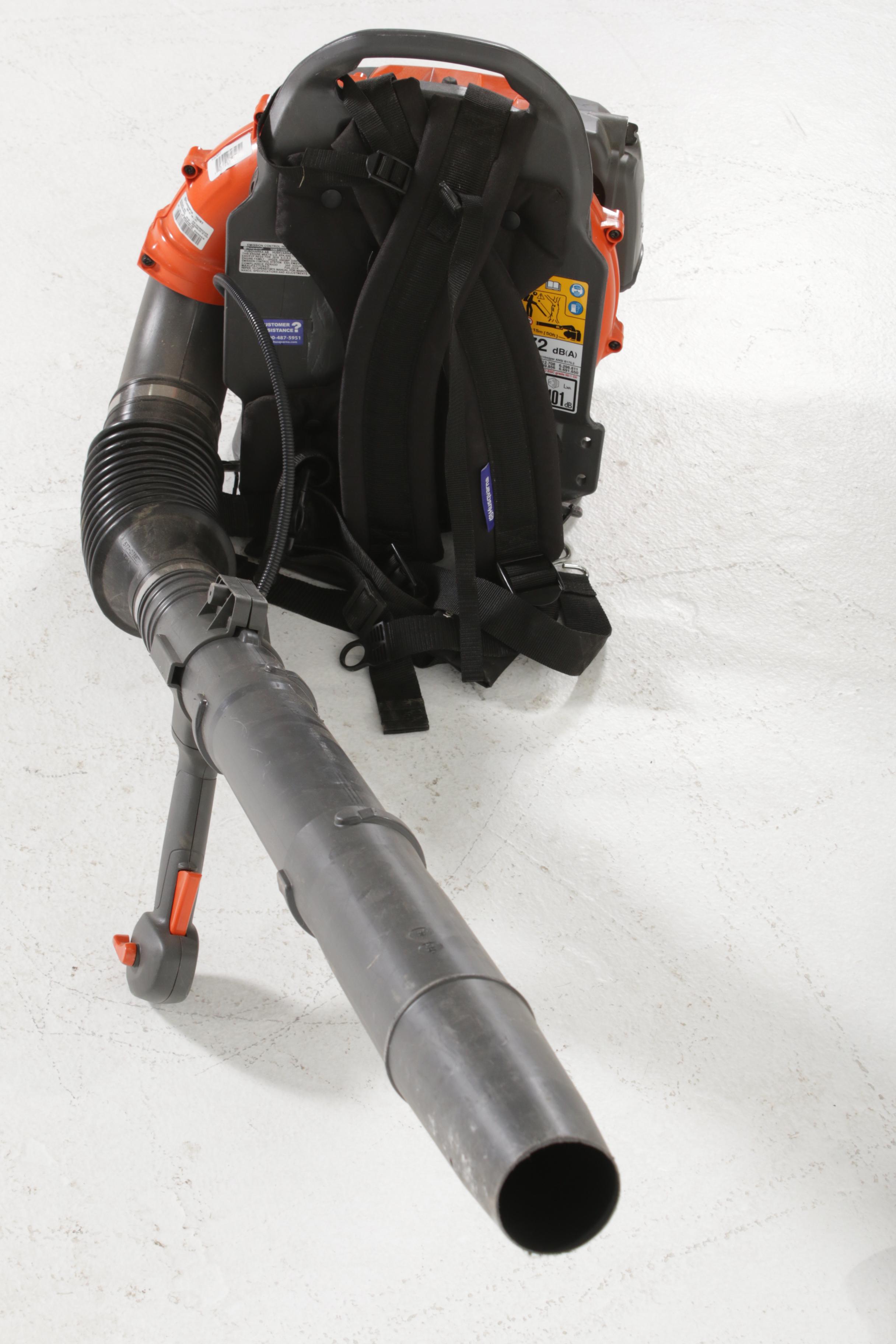 Husqvarna Backpack Leaf Blower and Greenwood Backpack Sprayer
