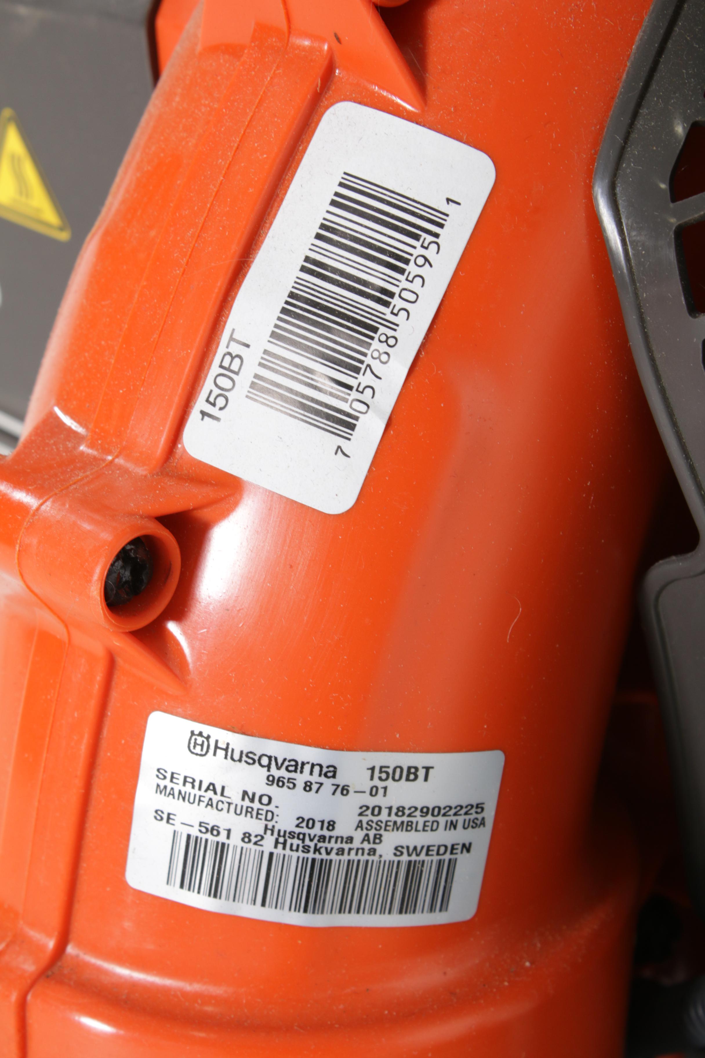 Husqvarna Backpack Leaf Blower and Greenwood Backpack Sprayer