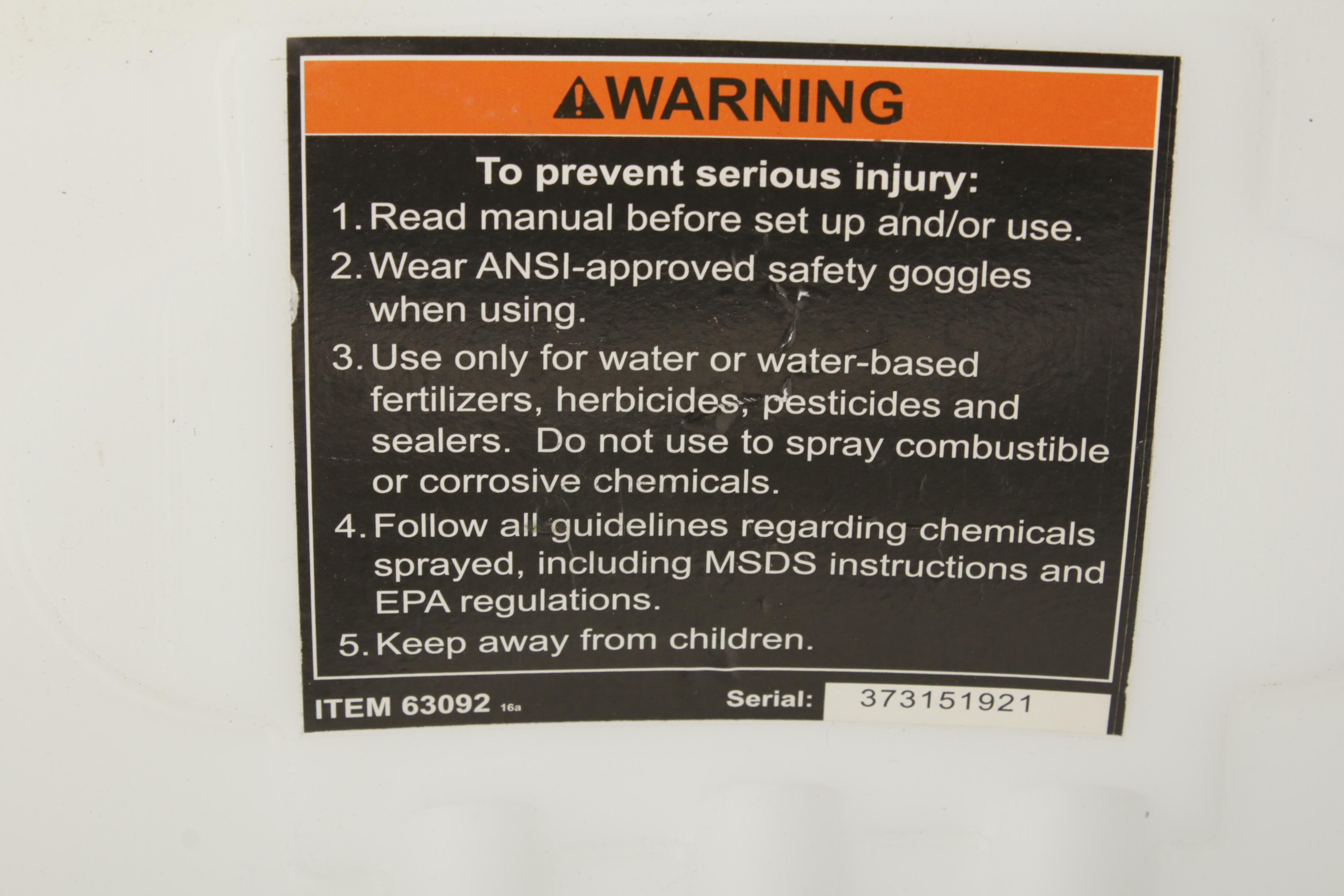 Husqvarna Backpack Leaf Blower and Greenwood Backpack Sprayer