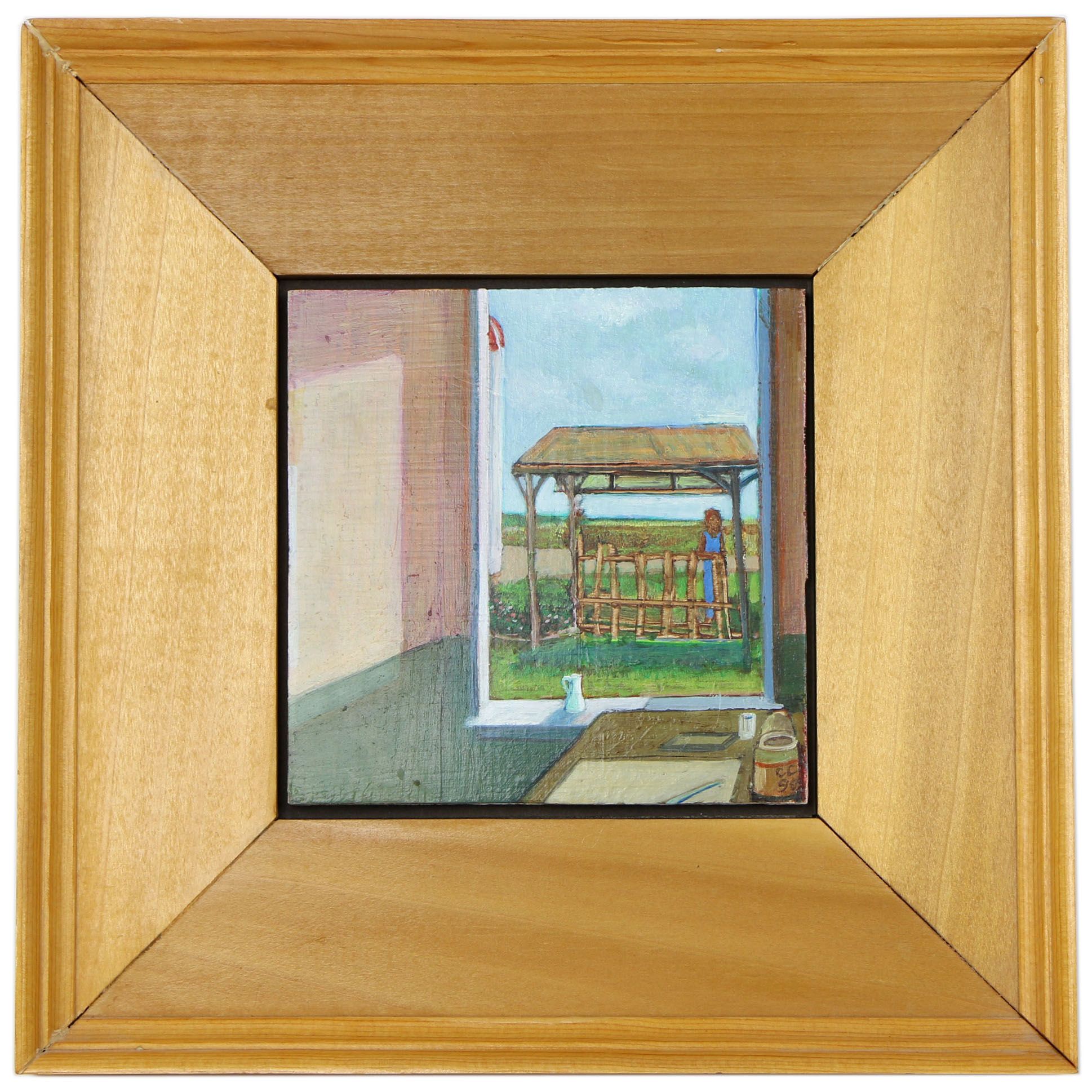 Cole Carothers Oil Painting "Opal Sky", 1990