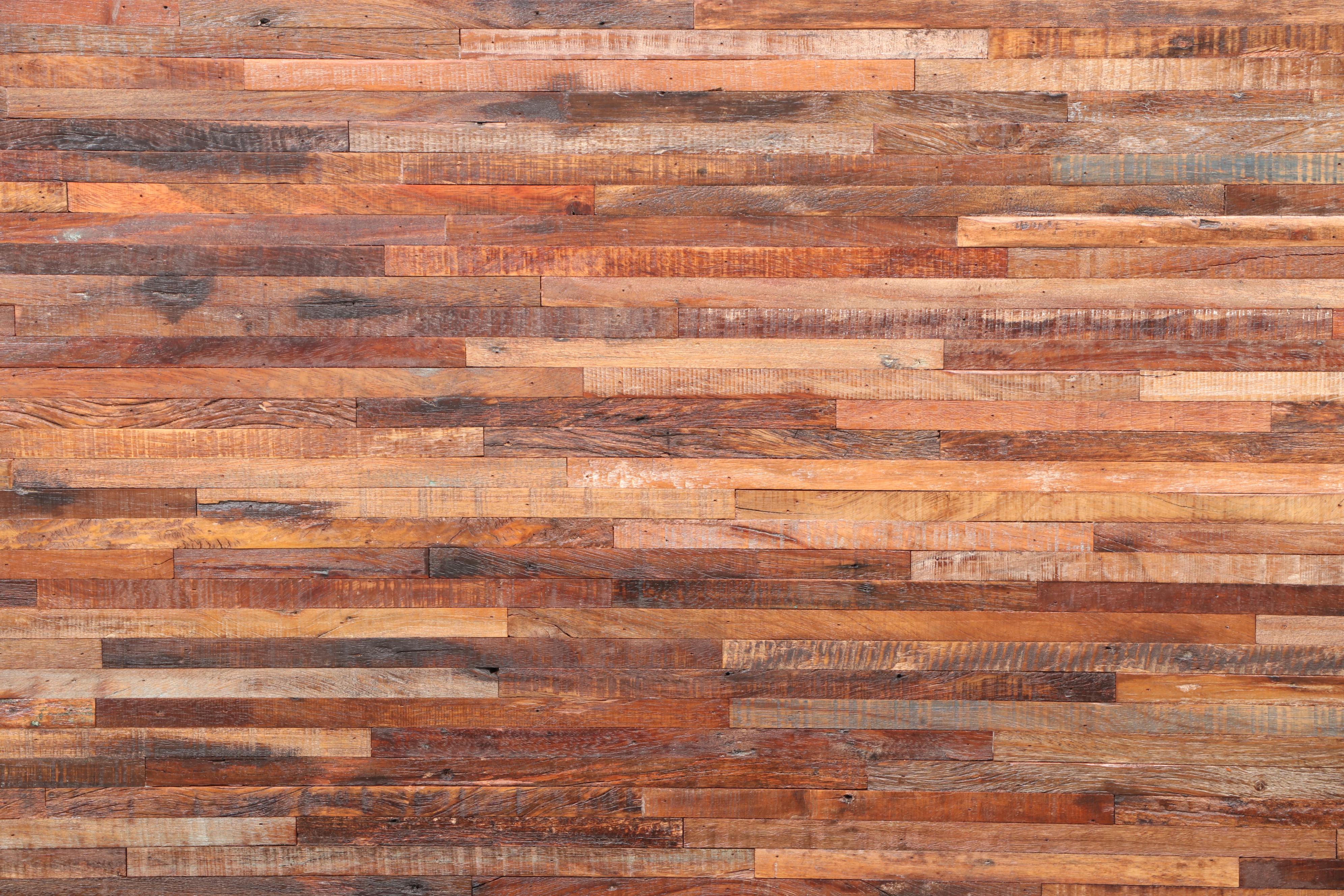 Four Hands "Devon" Reclaimed Acacia and Peroba Wood King Size Platform Bed Frame