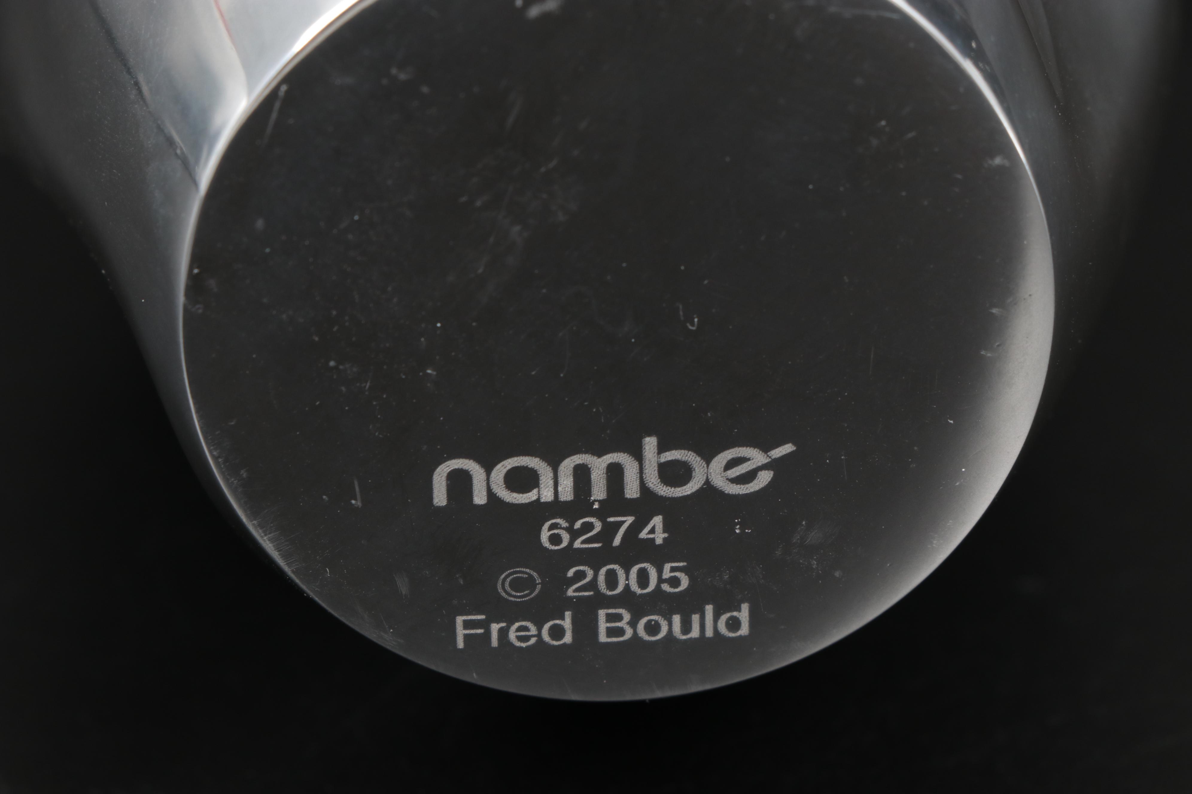 Tiffany & Co. Martini Glasses with Fred Bould for Nambé Twist Cocktail Shaker