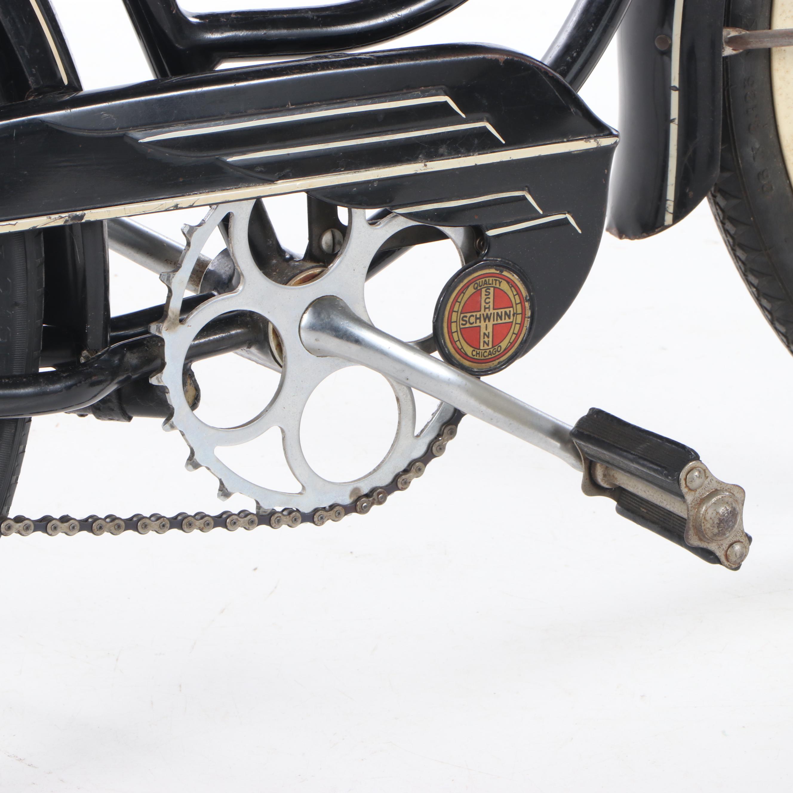 Schwinn Panther Single Speed Bicycle, Mid-20th Century