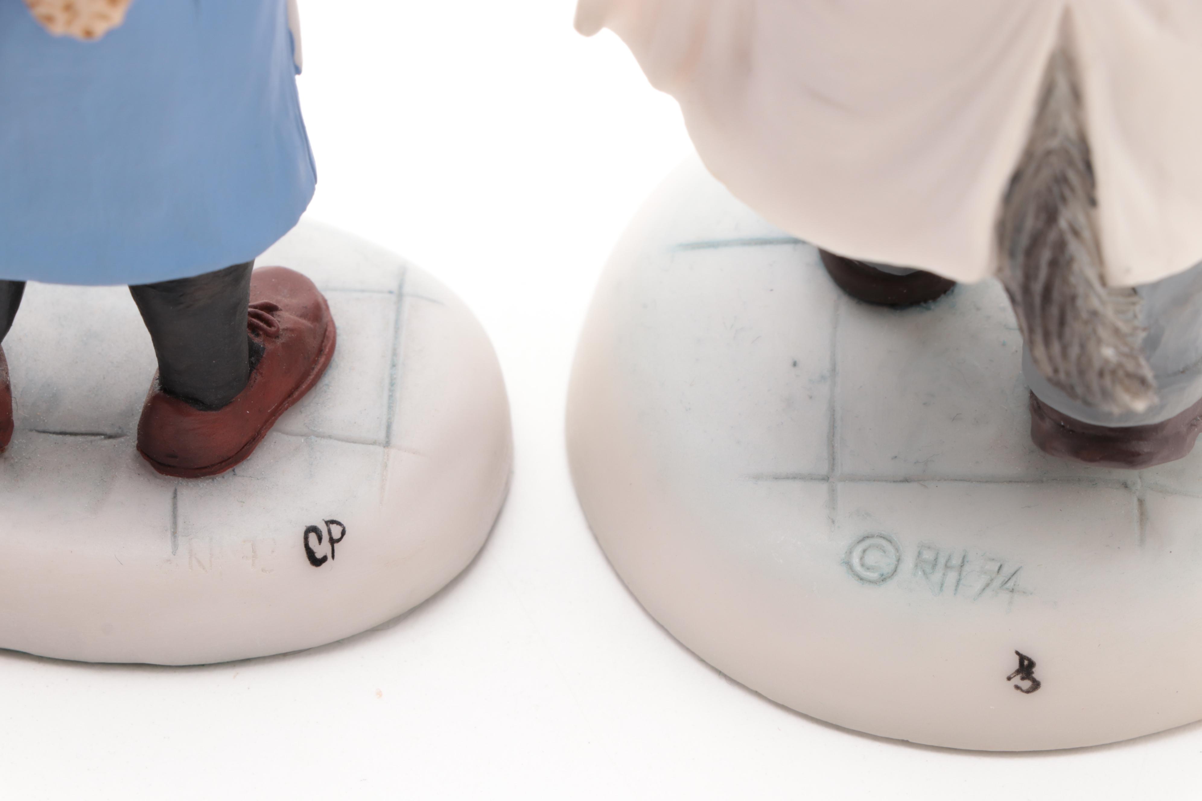 Robert Harrop Designs "Bulldog Winston" and Other "Doggie People" Figurines