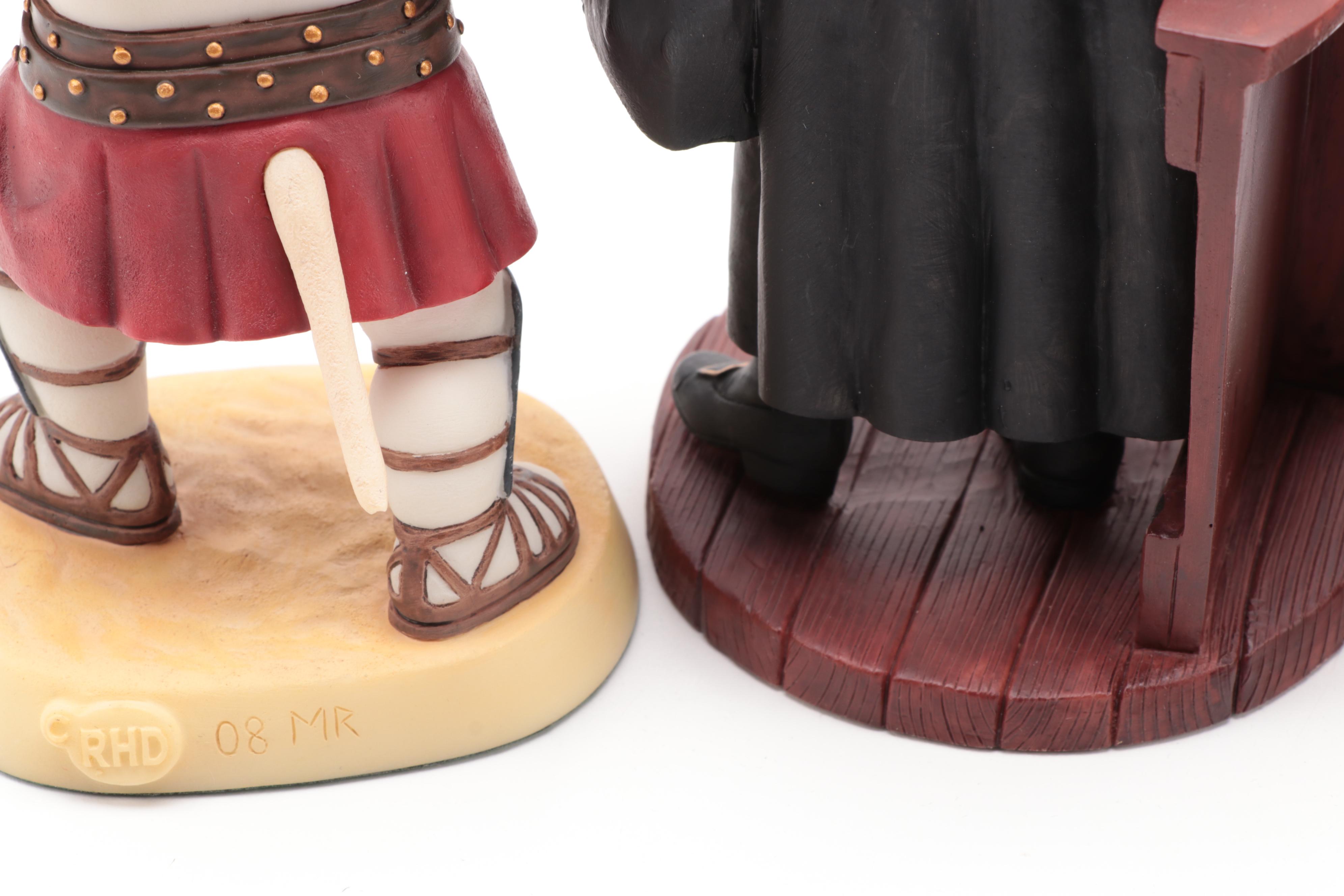 Robert Harrop Designs "Bulldog Winston" and Other "Doggie People" Figurines