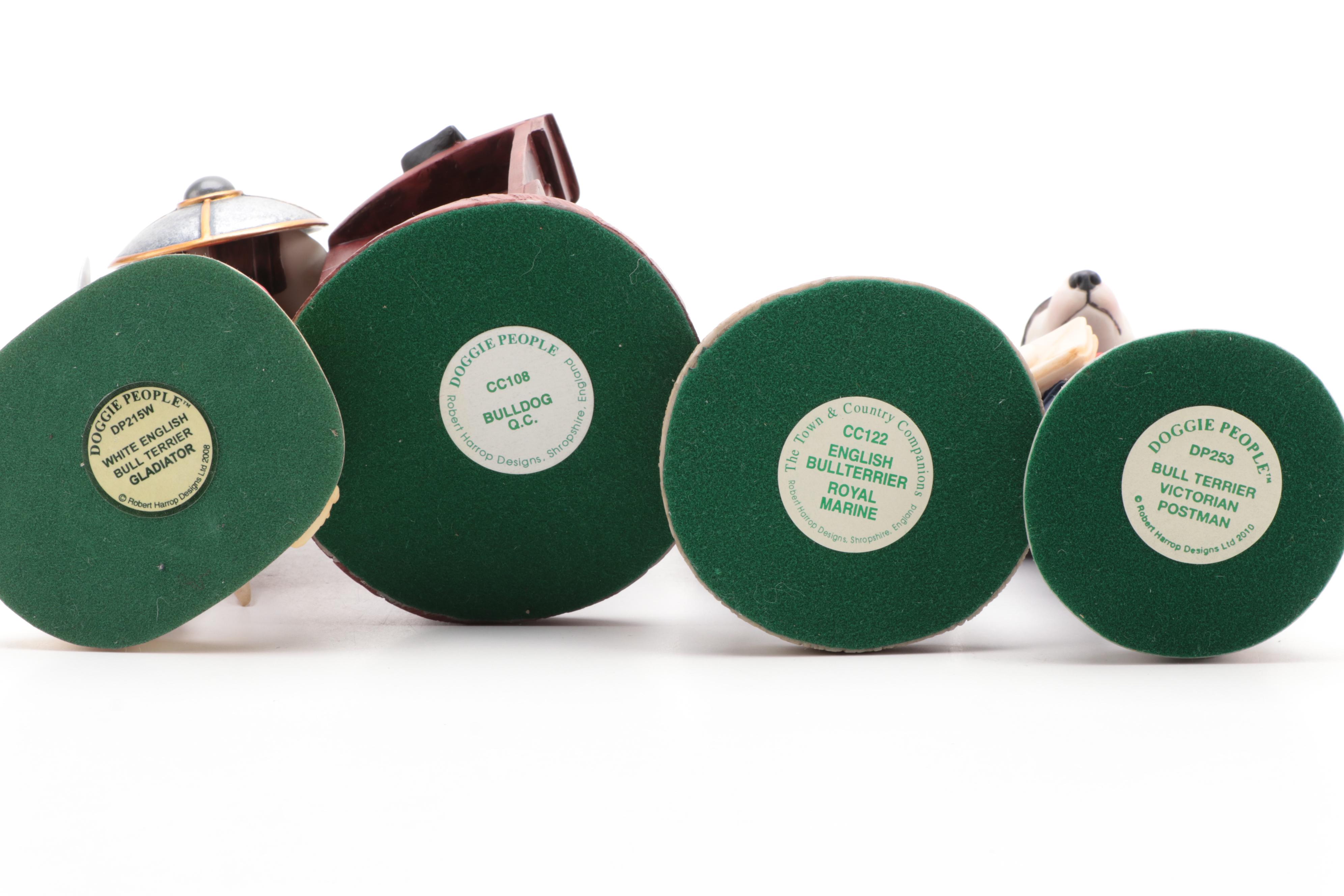 Robert Harrop Designs "Bulldog Winston" and Other "Doggie People" Figurines