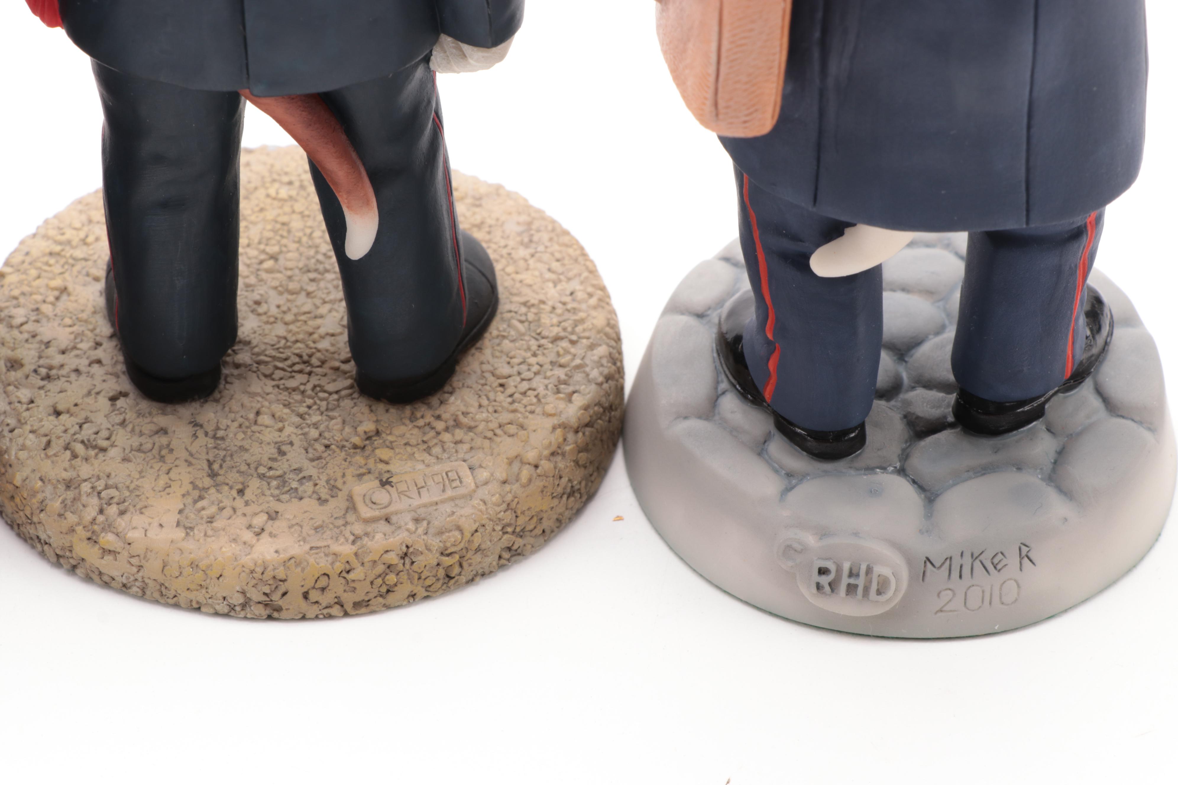 Robert Harrop Designs "Bulldog Winston" and Other "Doggie People" Figurines